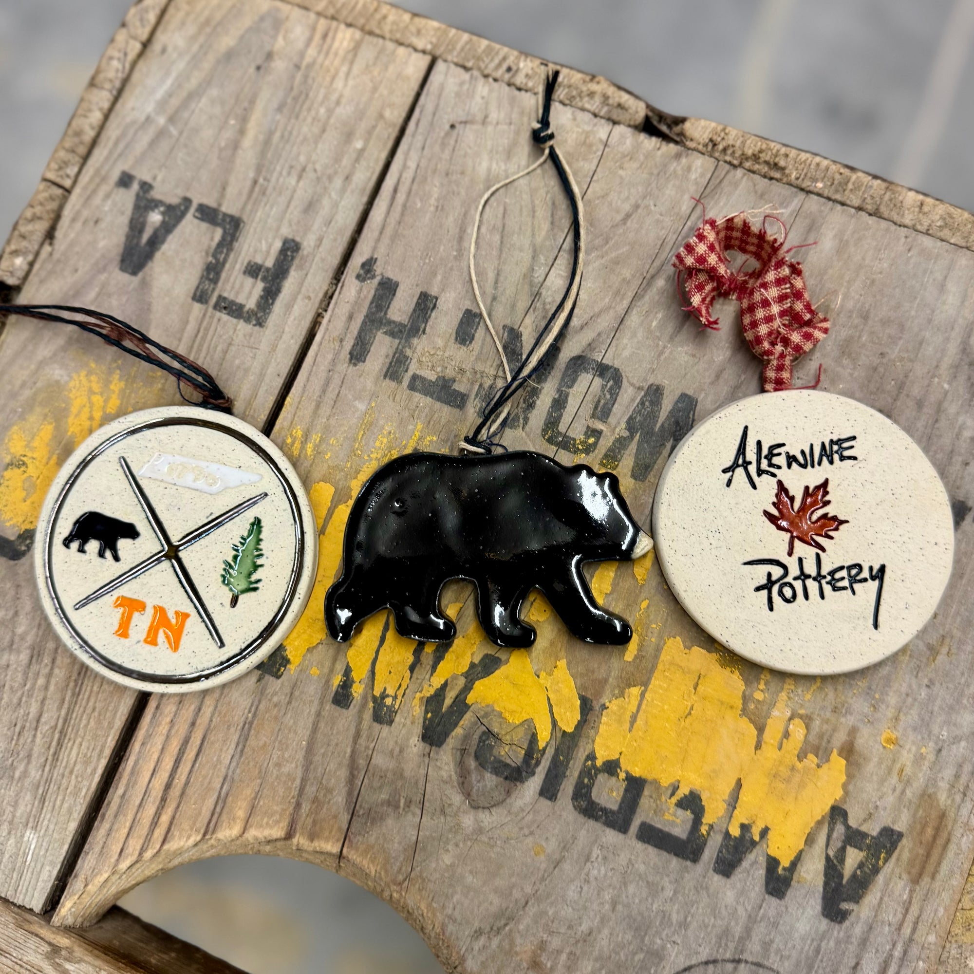 Christmas Ornaments {Bear Set}