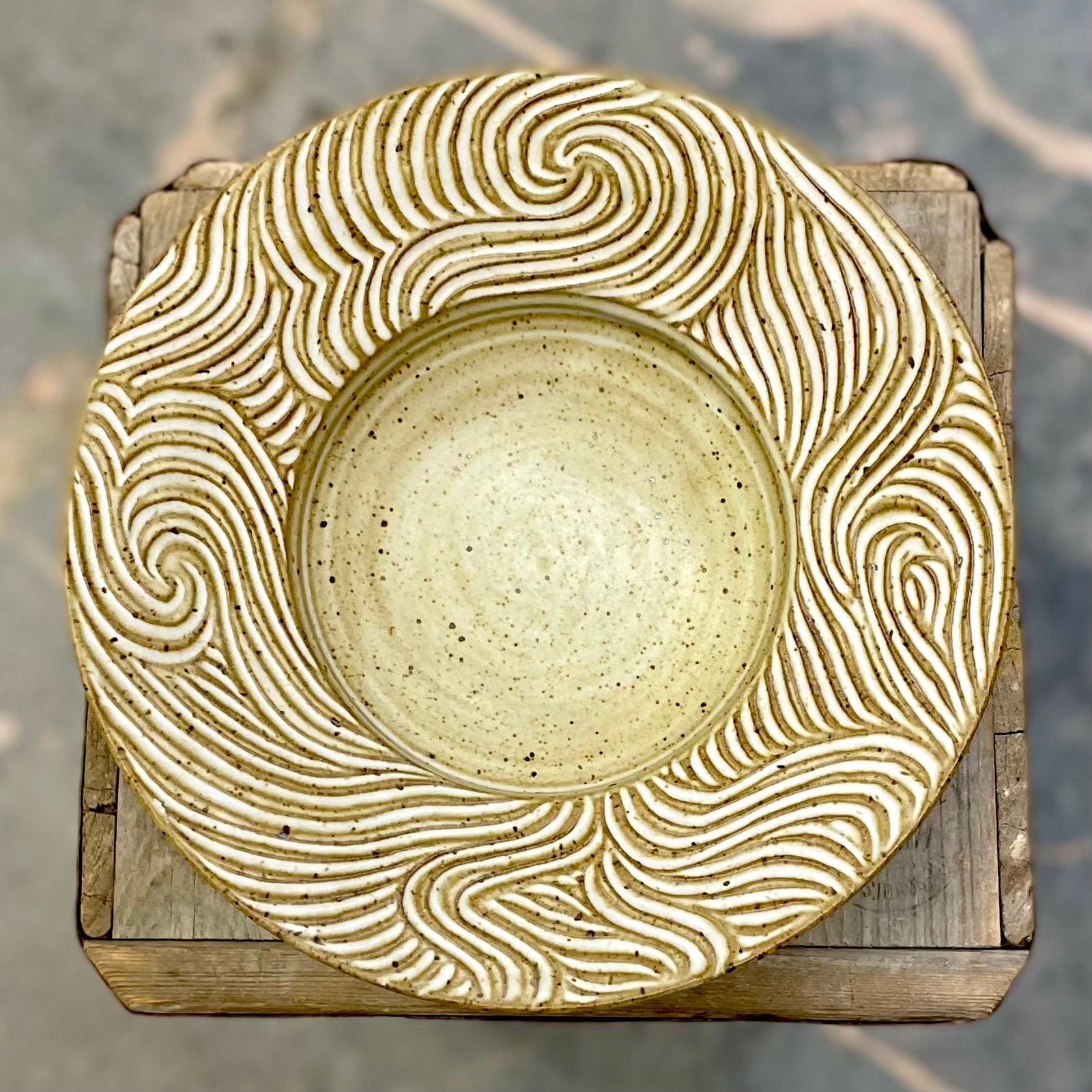 Labyrinth Bowl {Stony}