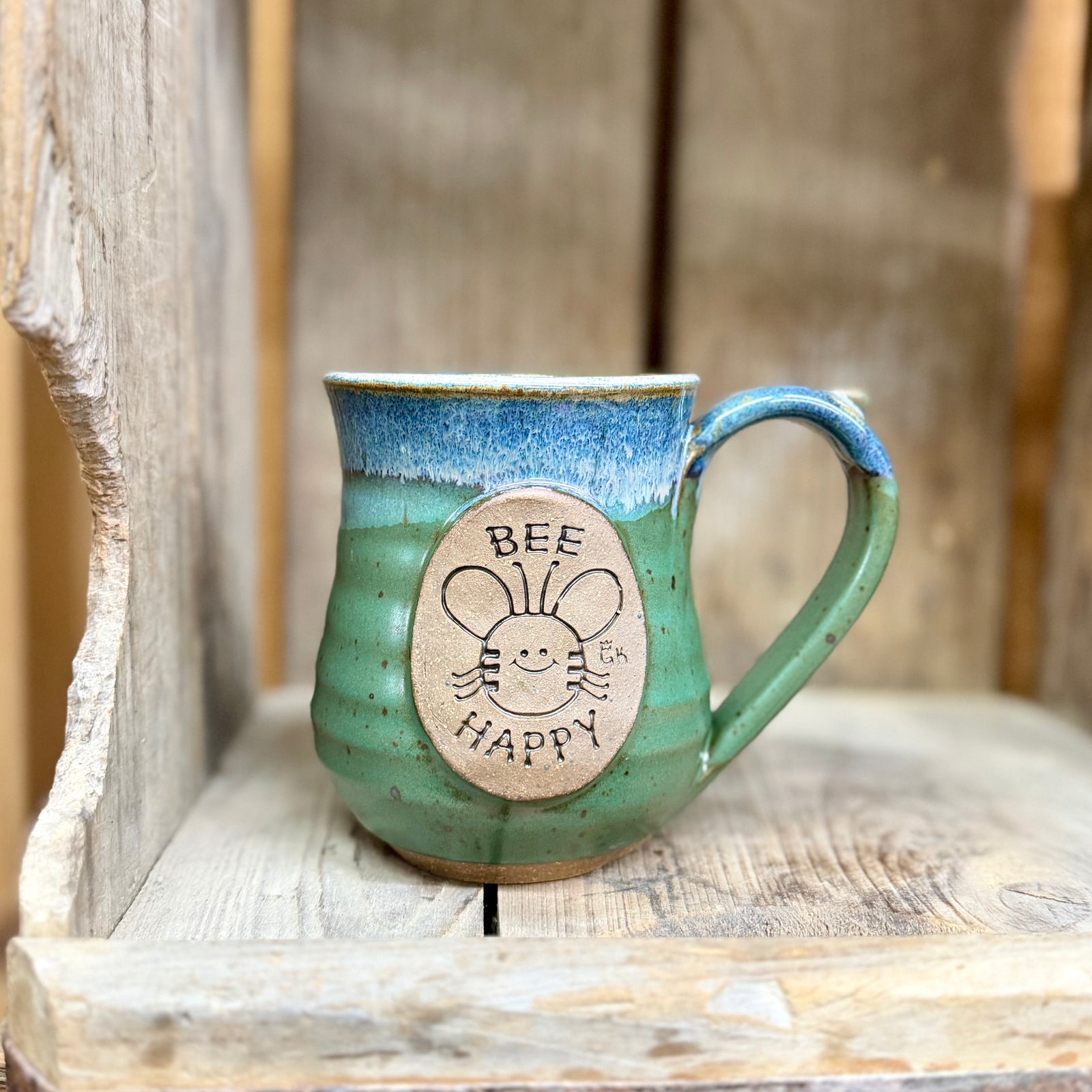 GK Bee Happy Mug {Field of Dreams}