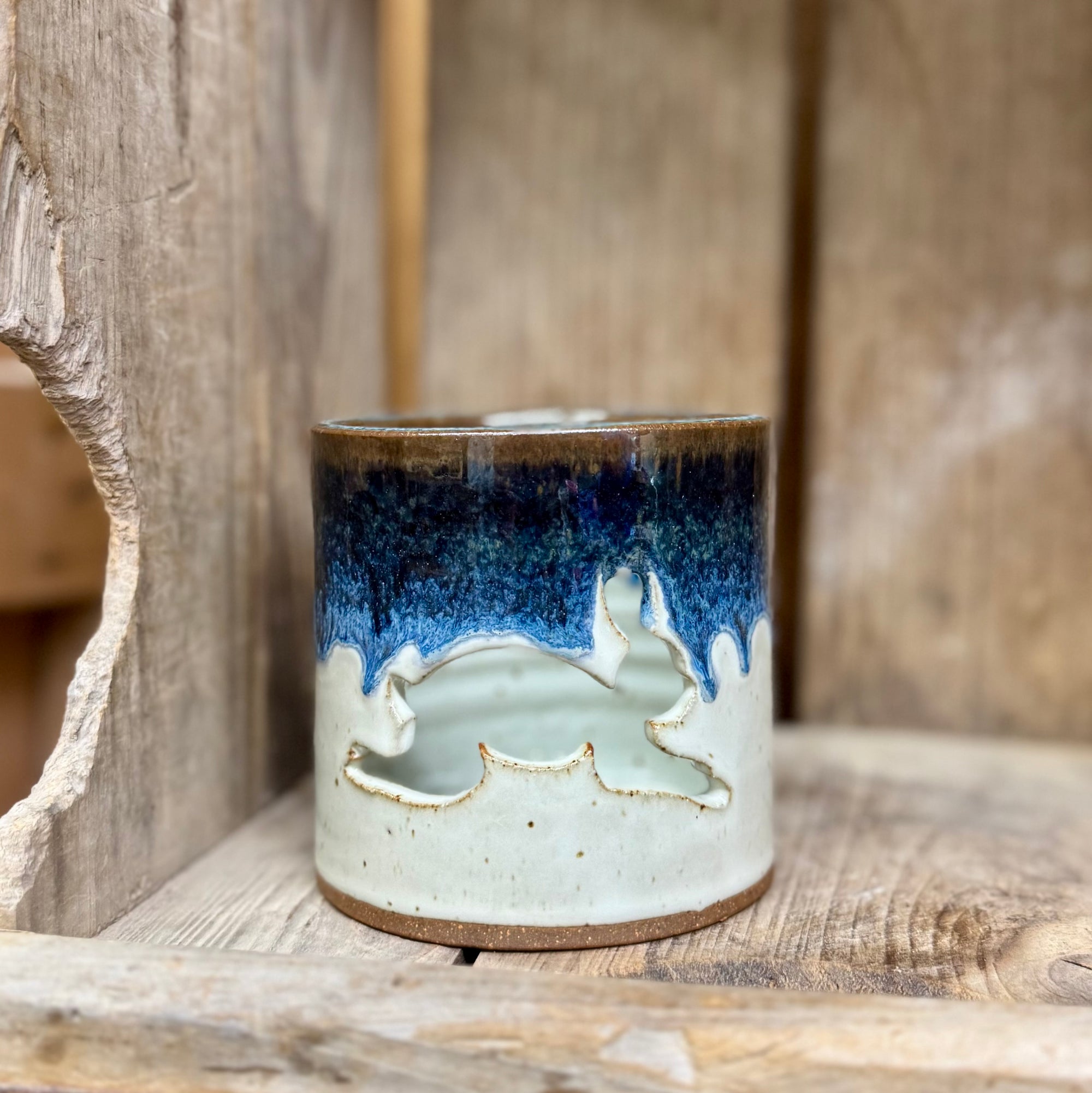 Easter Bunny Luminary {Blue Jay}