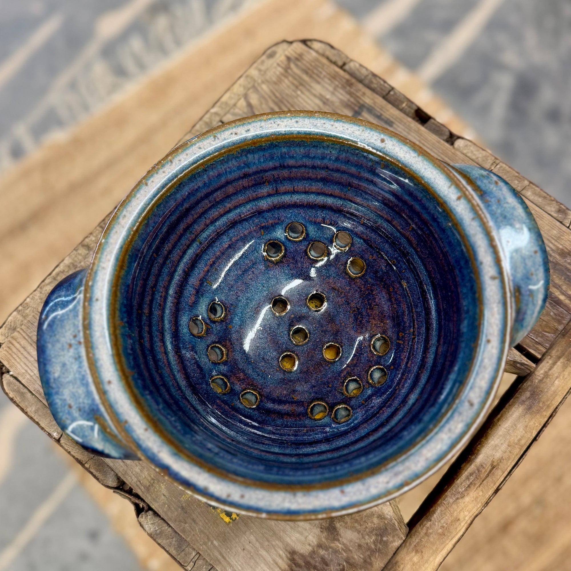 Berry Bowl {Smoky Blue}