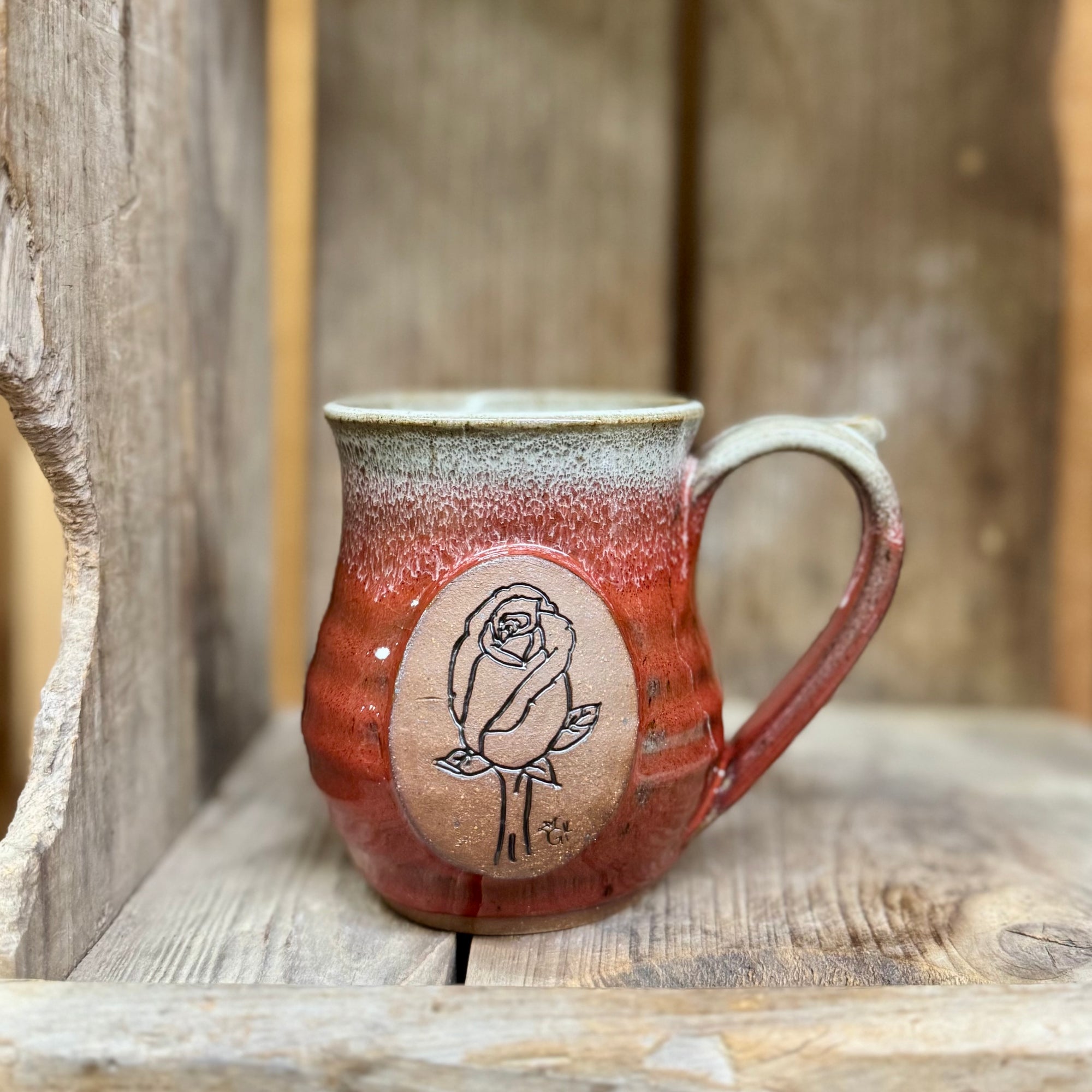 GK Rose Mug {Red Velvet Cake}