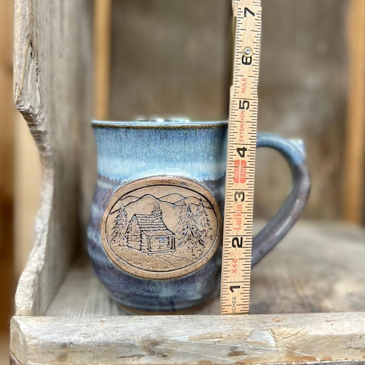 Cabin Mug {Smoky Blue}