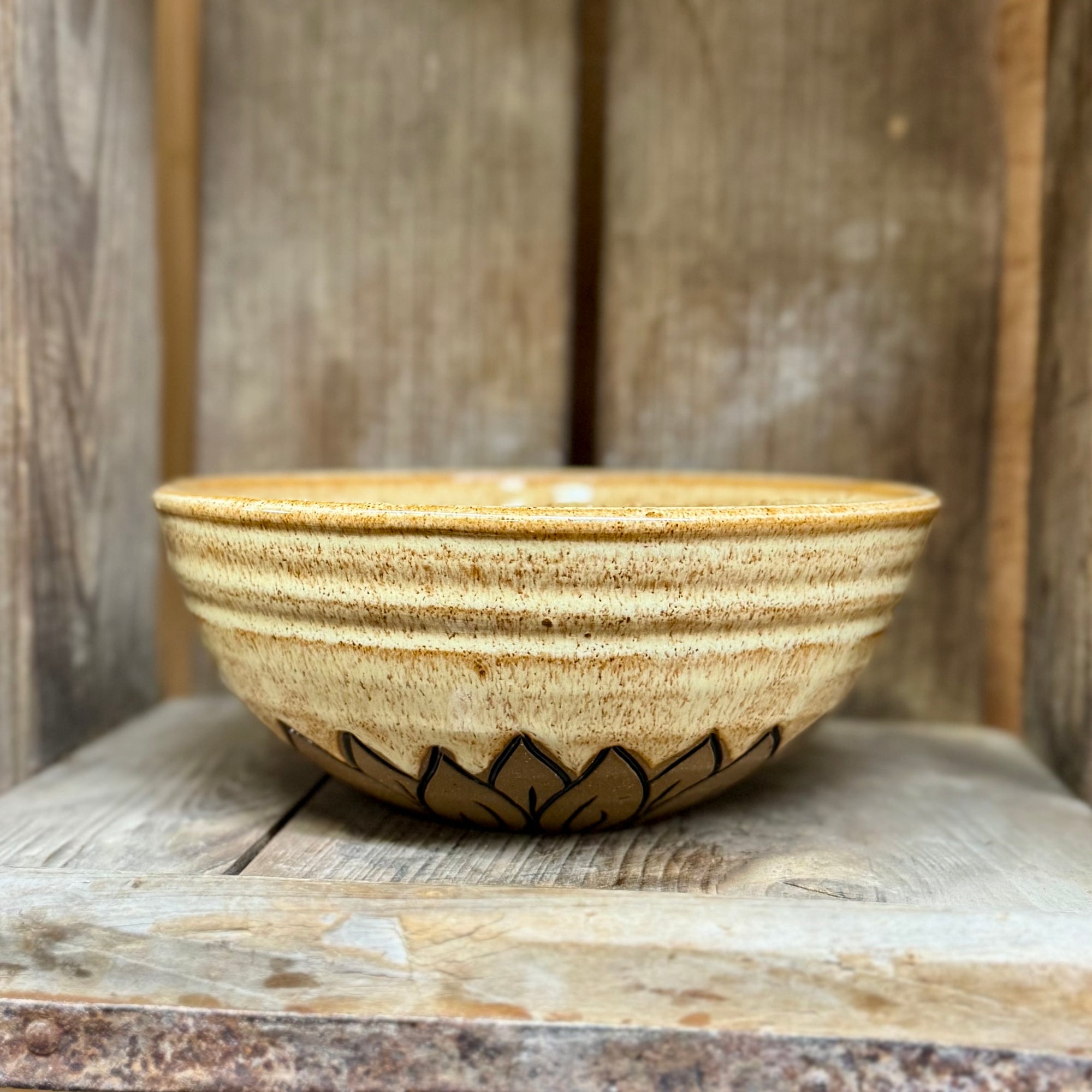 Sunflower Serving Bowl Small
