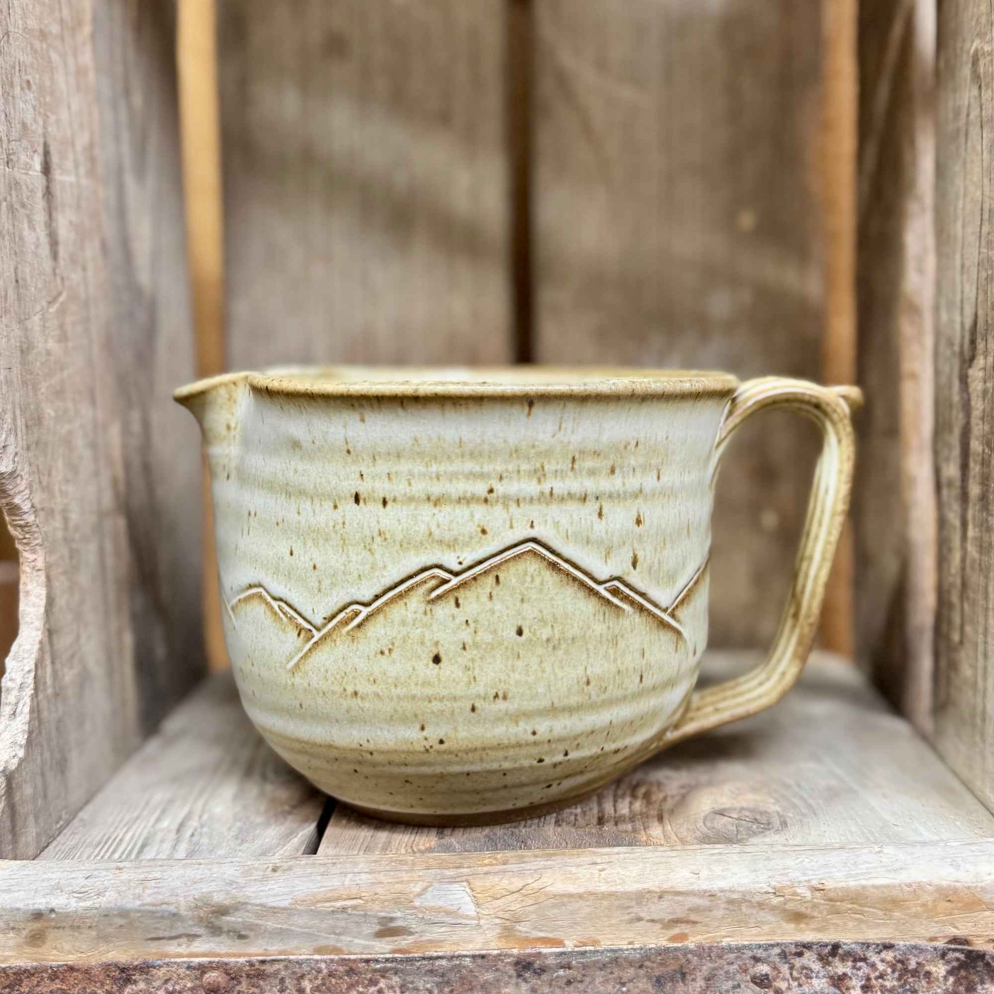 Mixing Bowl Medium {Stony Mountain Range}