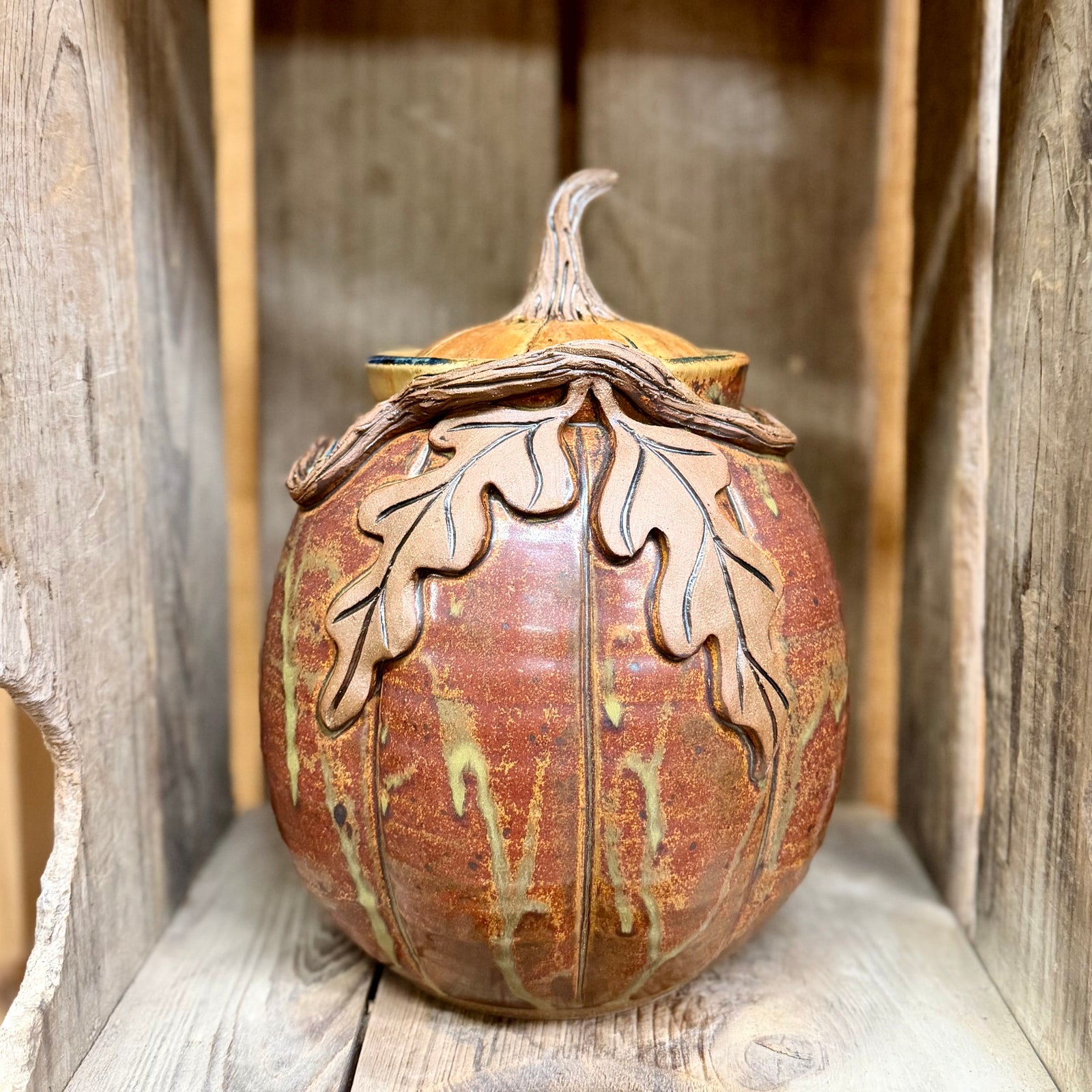 Large Pumpkin Cookie Jar