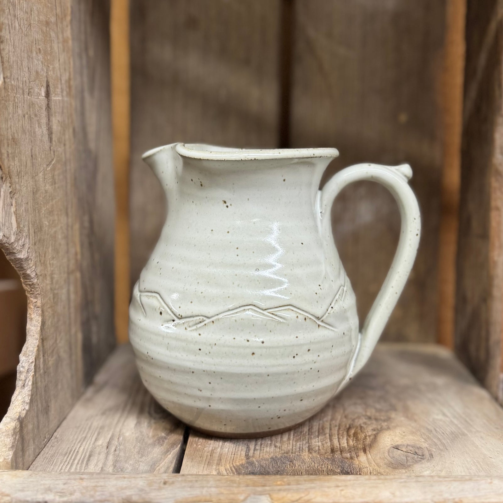 Pitcher {Classic White Mountain Range}