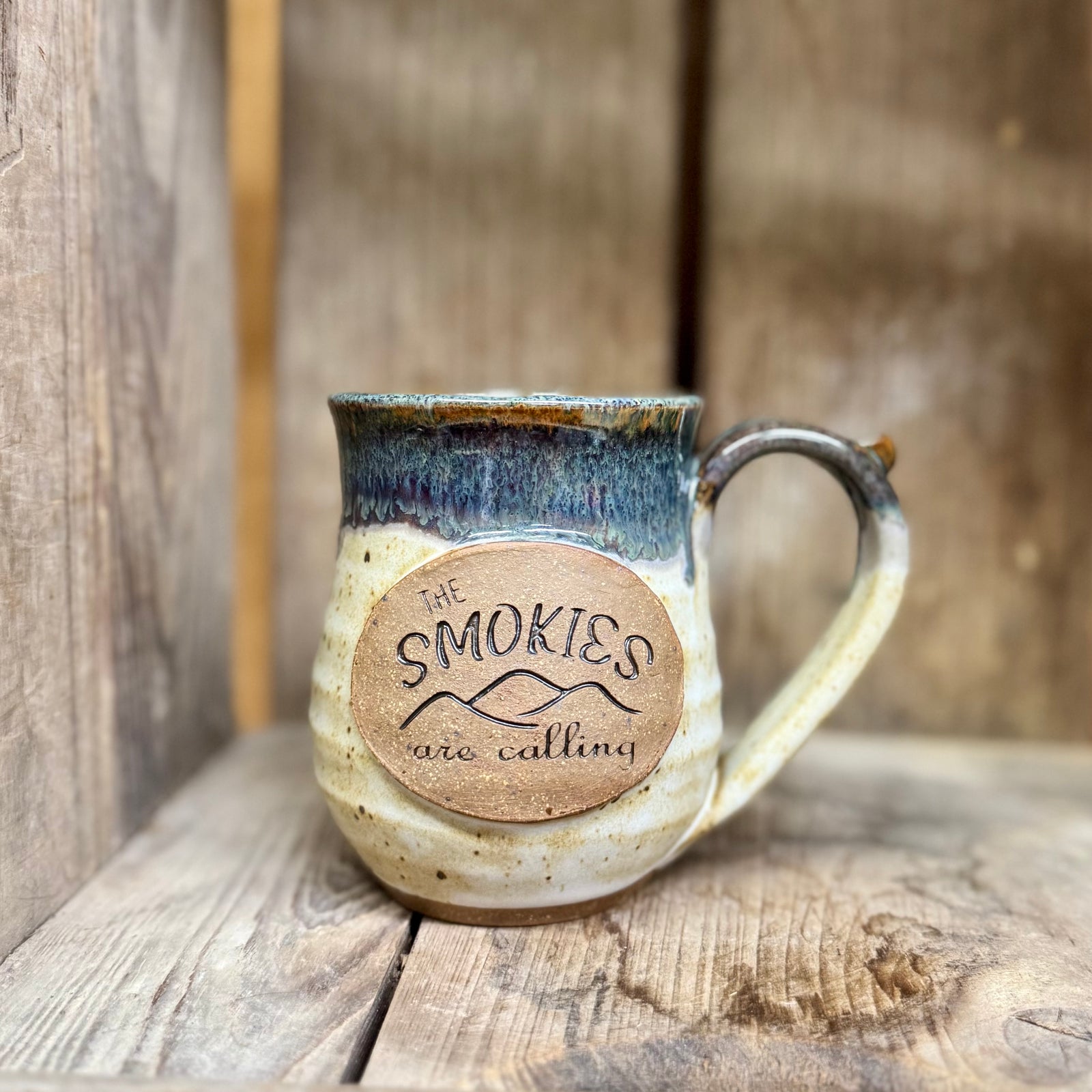 Smokies are Calling Mug {Stormy Beach}