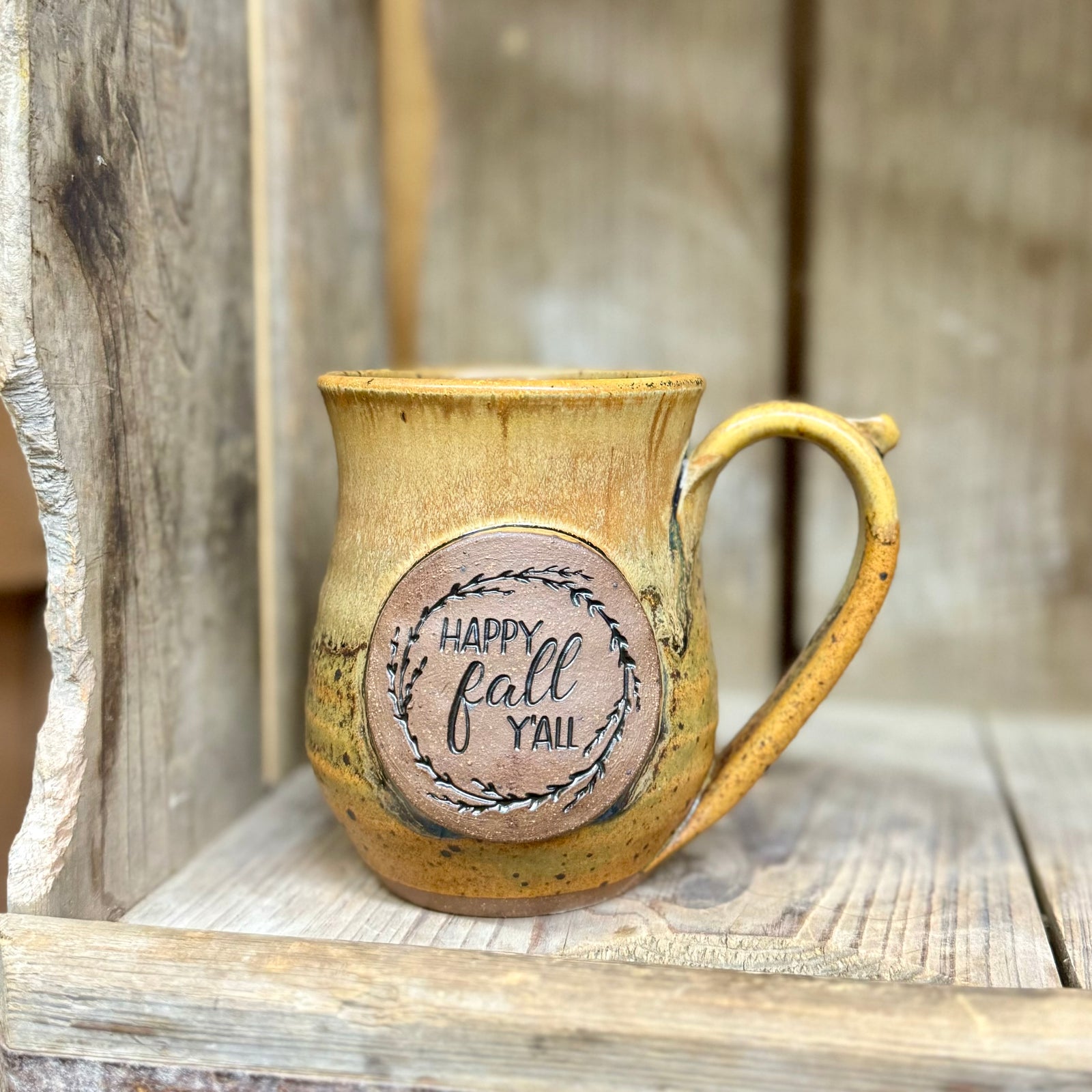 Happy Fall Y’all Mug {Pumpkin}