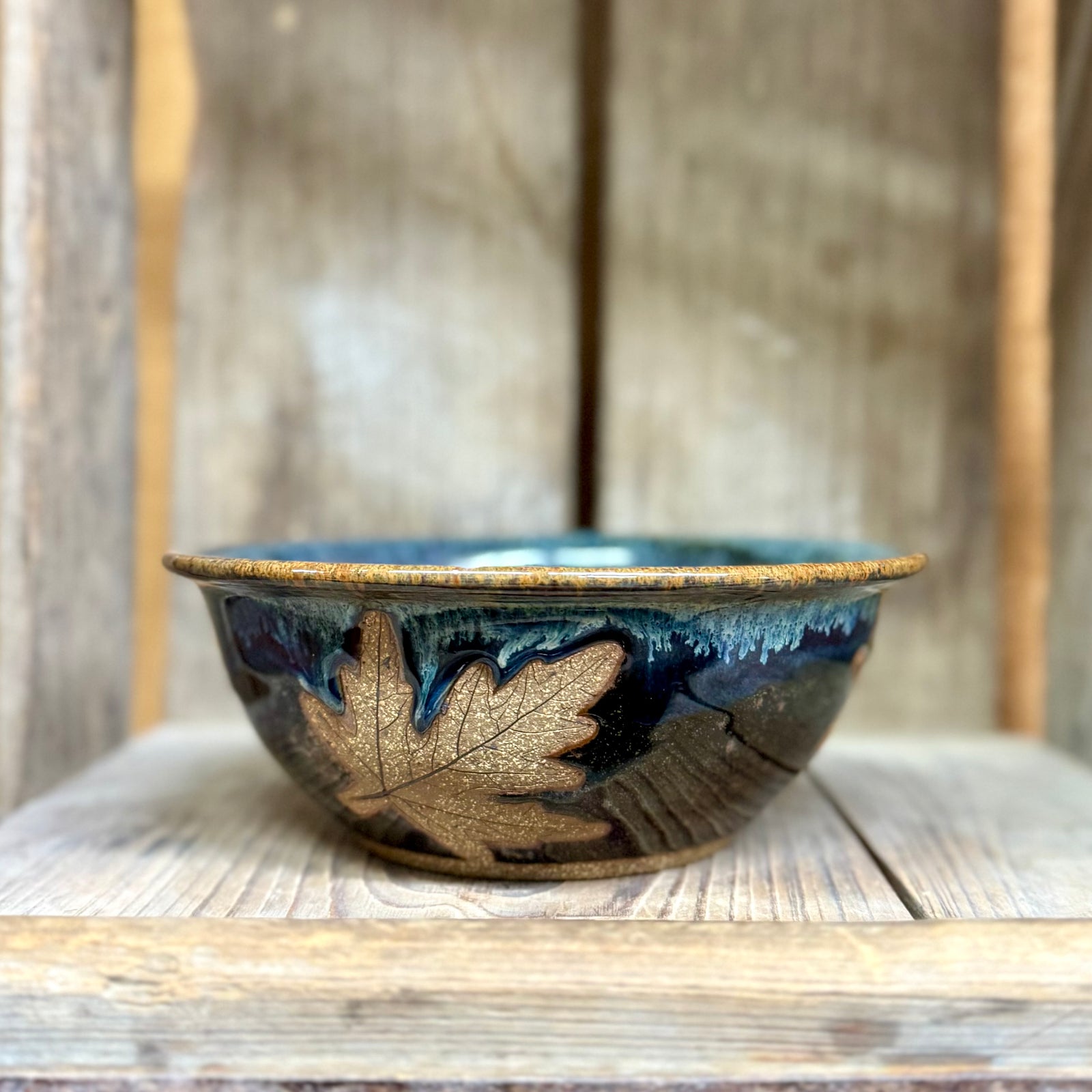 Leaf Cereal Bowl {Twilight}