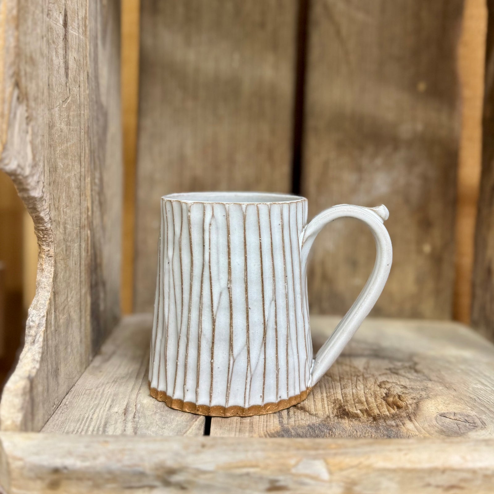 Large Appalachian Mug {Birch Bark}