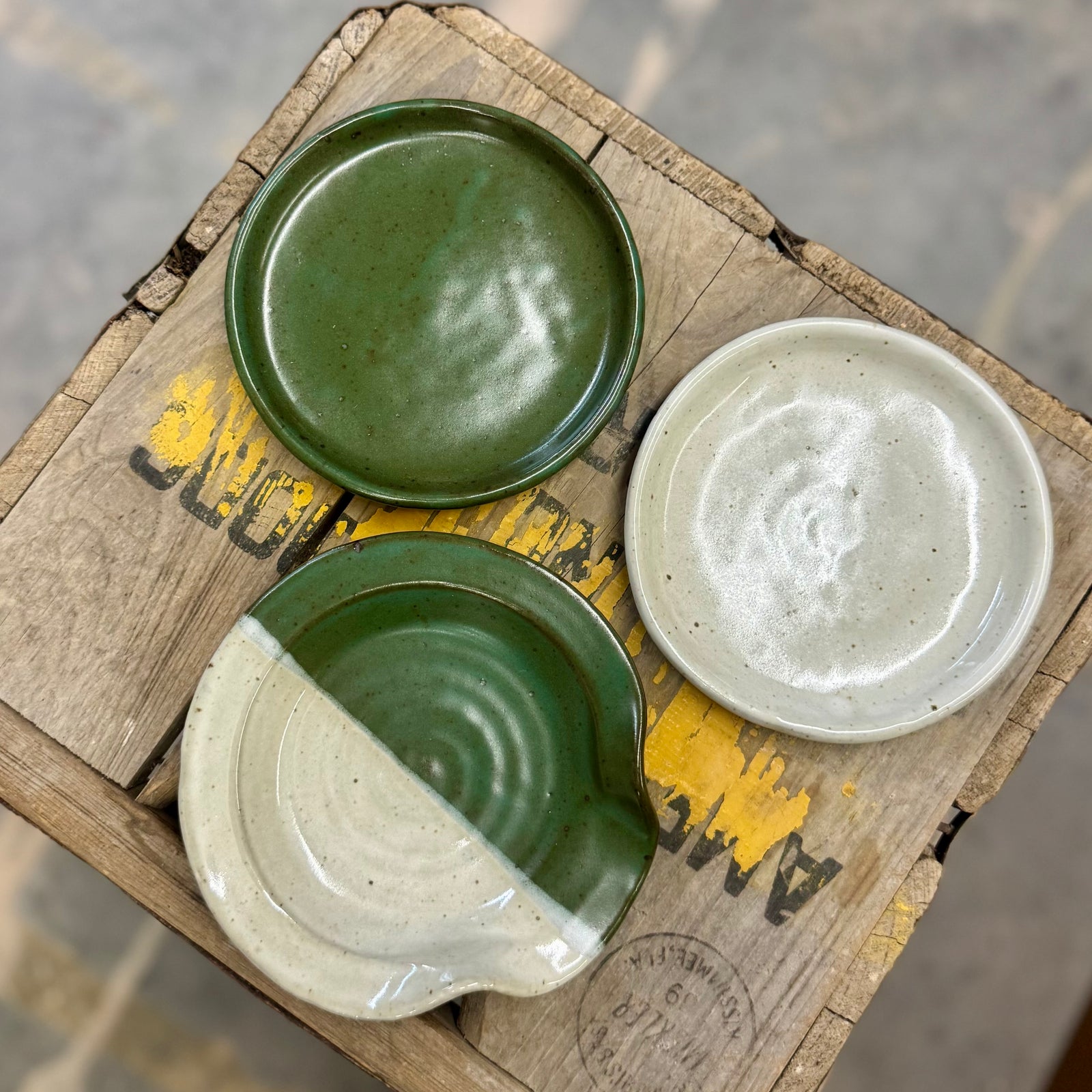 Coaster/Spoon Rest Set {Forest}