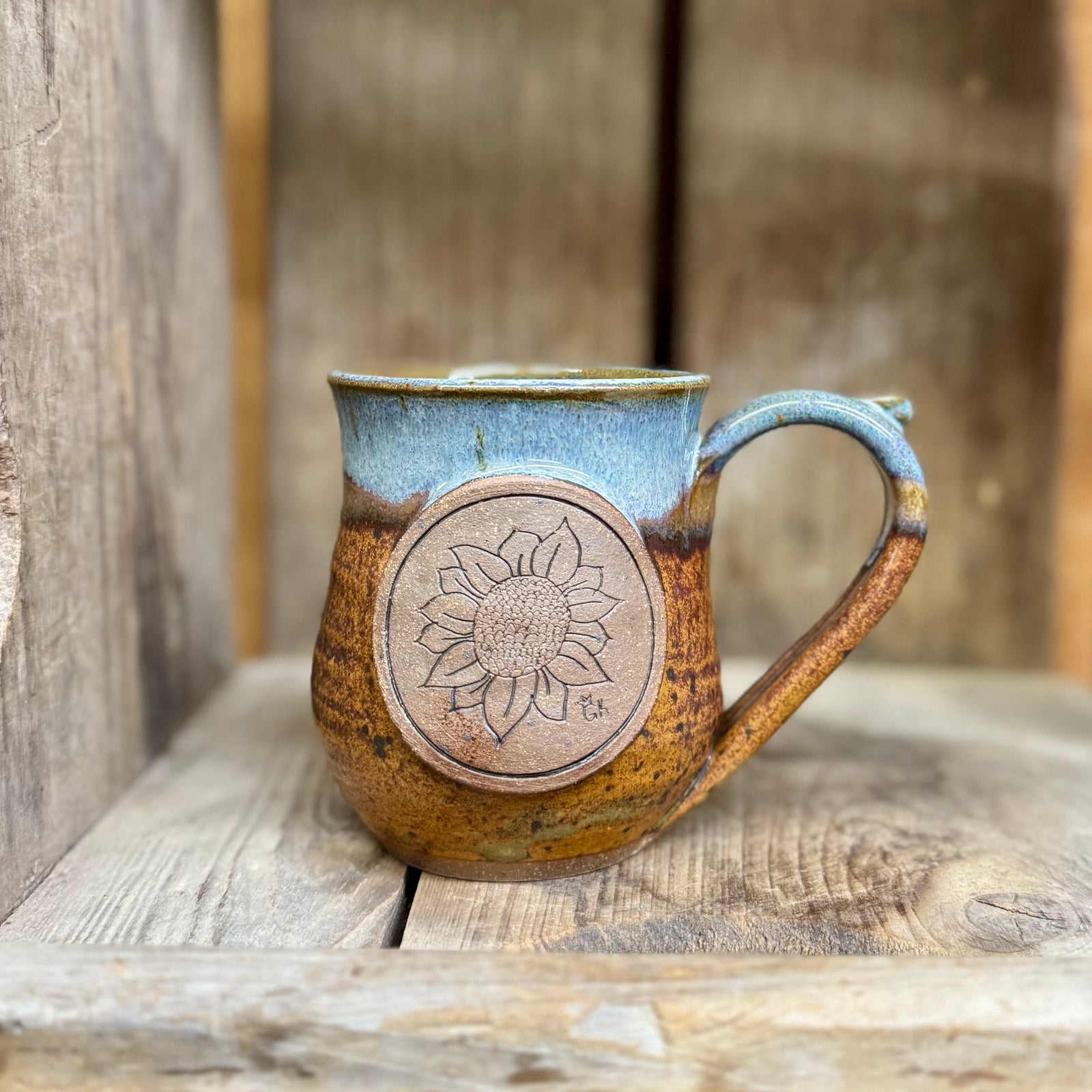 GK Sunflower Mug {Pan for Gold}
