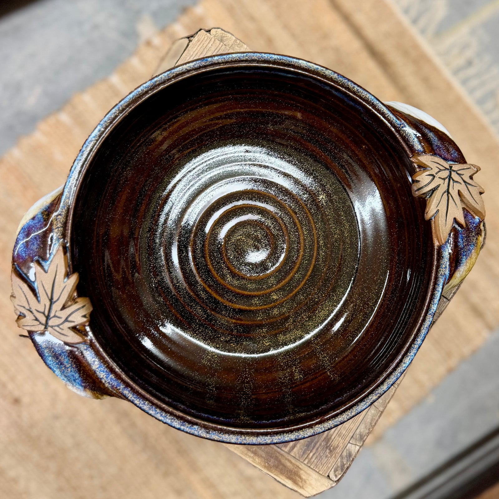 Leaf Casserole Extra Large {Sugar and Spice}