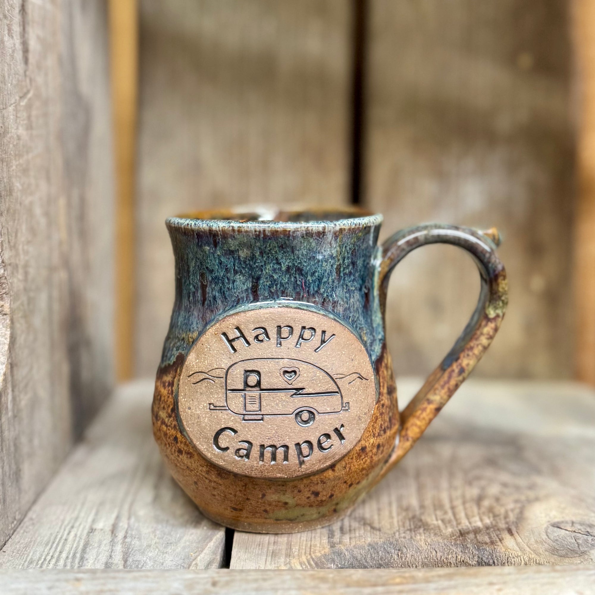 Happy Camper Mug {Autumn Storm}