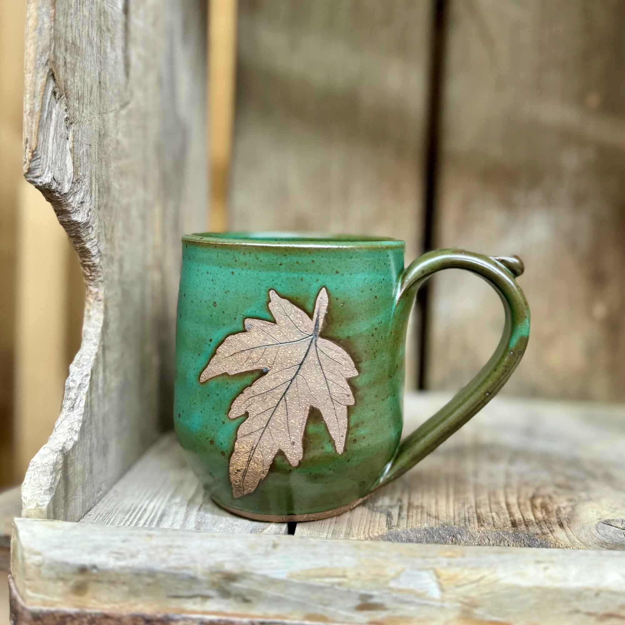Leaf Mug {Forest}