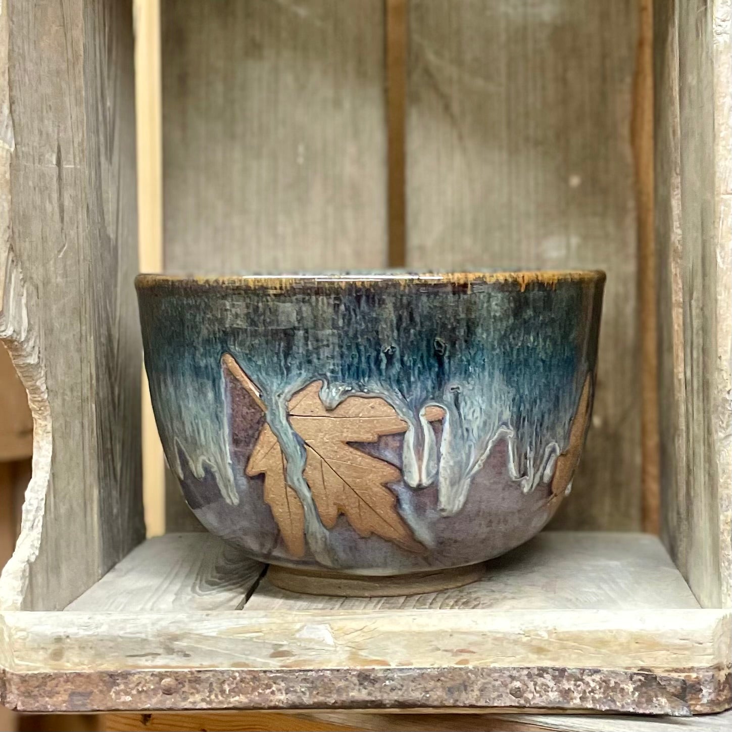 Robert Signature Leaf Bowl {River}
