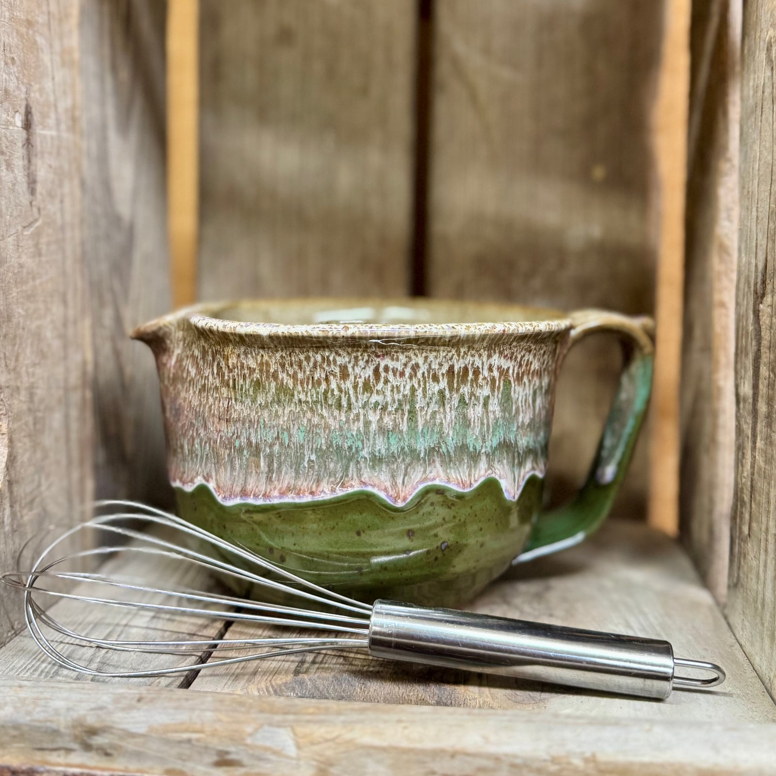 Mixing Bowl Medium {Poinsettia}