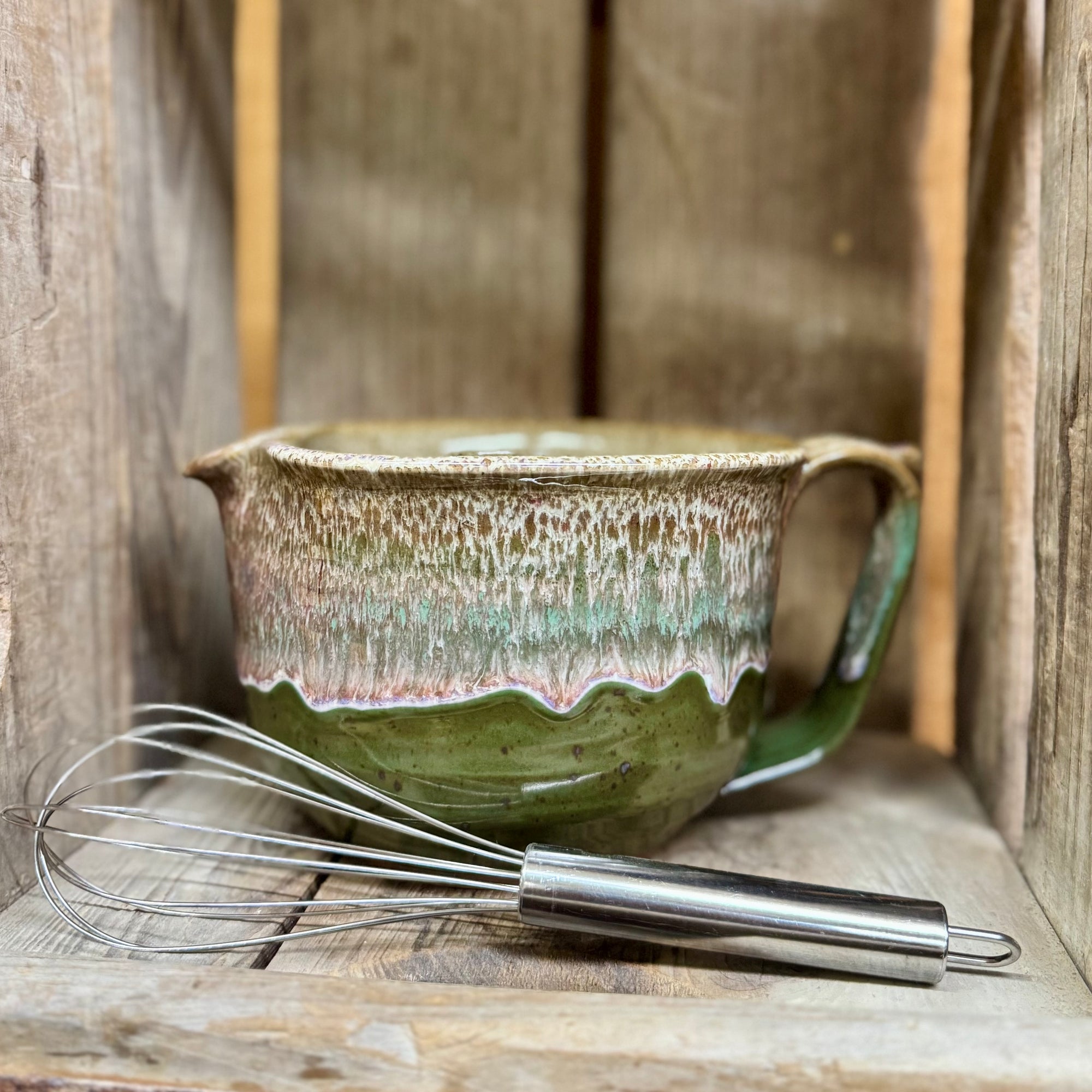 Mixing Bowl Medium {Poinsettia}