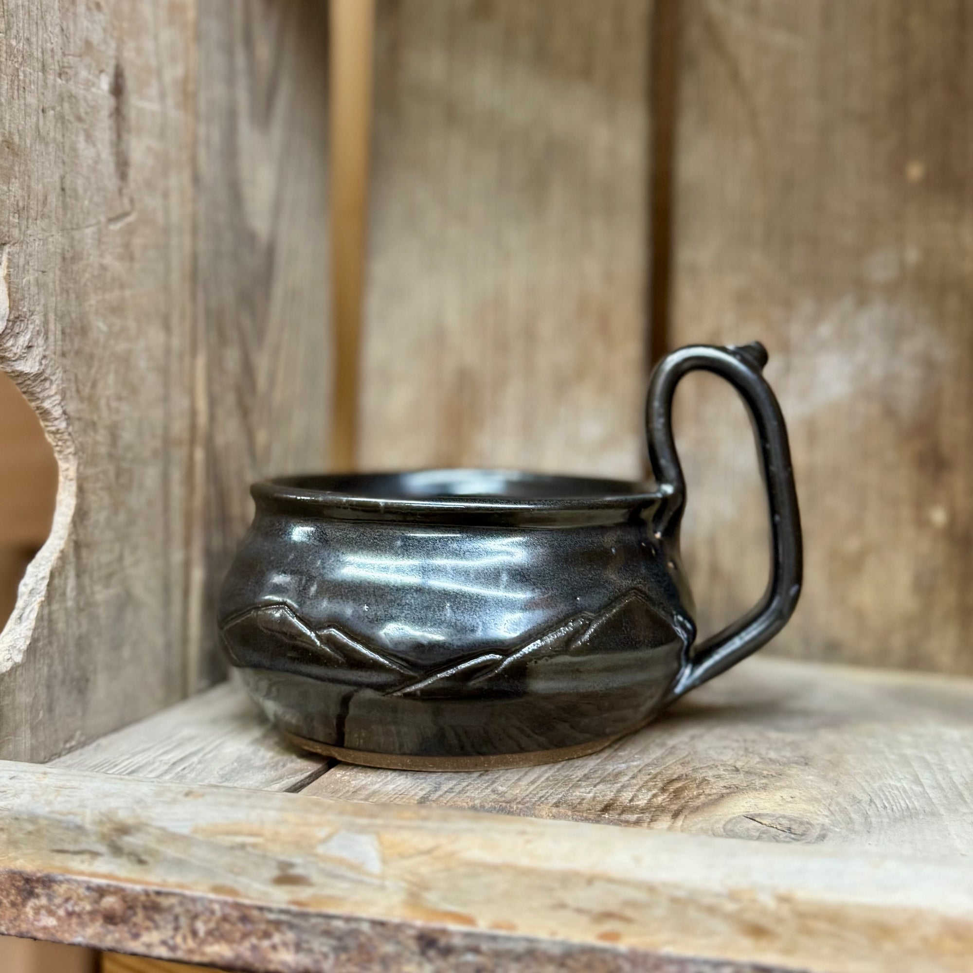 Soup Mug {Black Mountain Range}