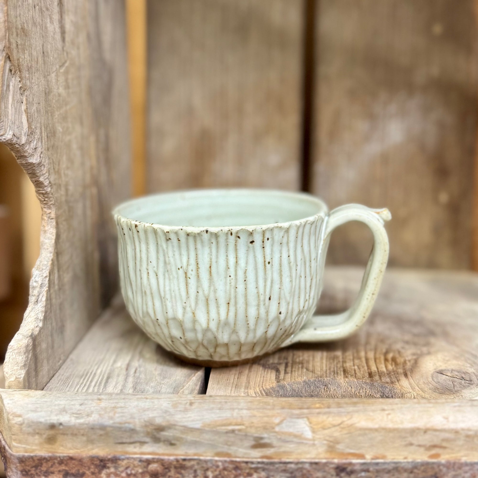 Appalachian Collection Soup Cup {White Bark}