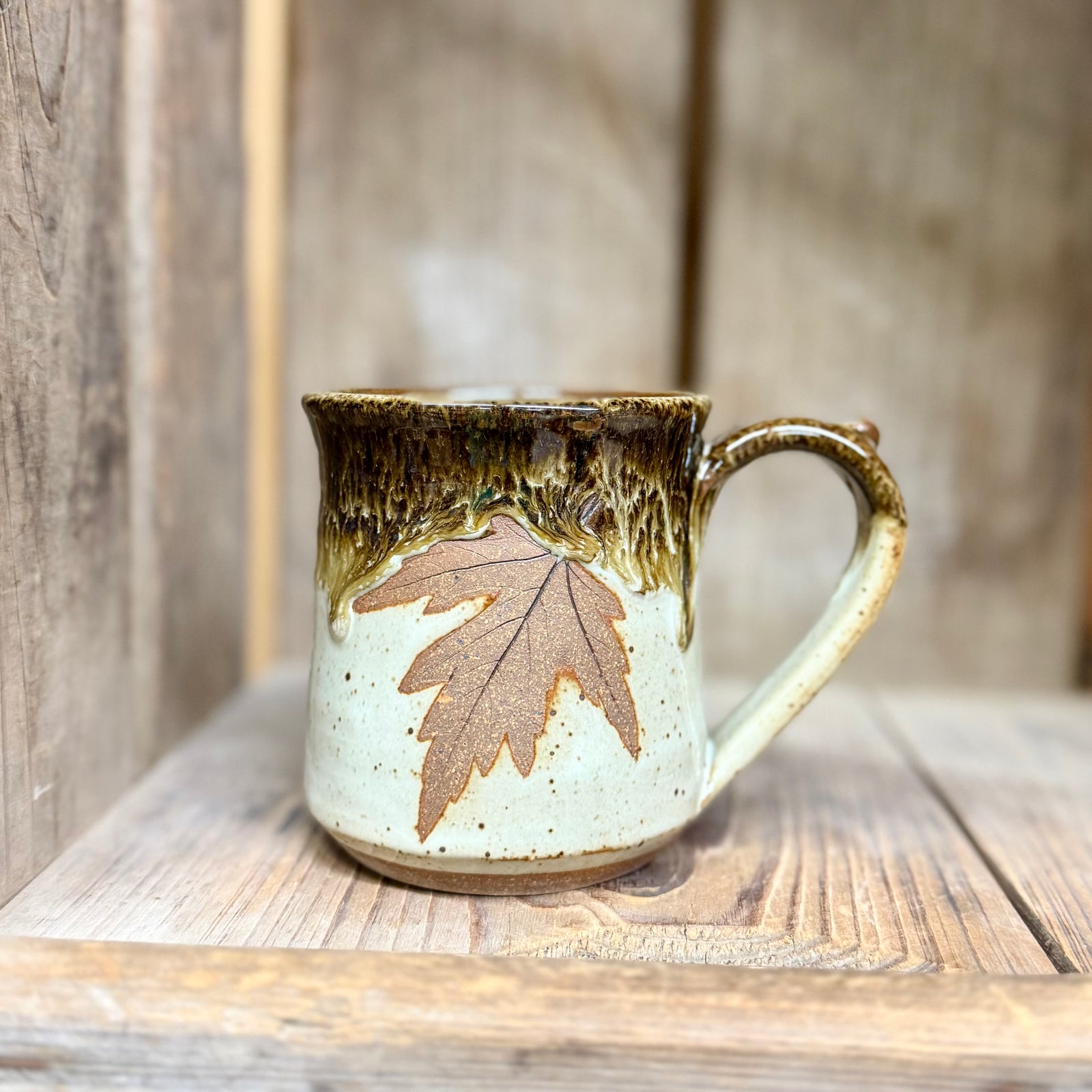 Leaf Mug {Toasted Marshmallow}