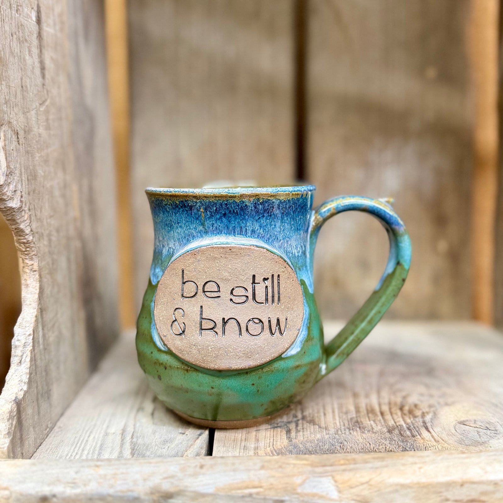 Be Still and Know Mug {Field of Dreams}