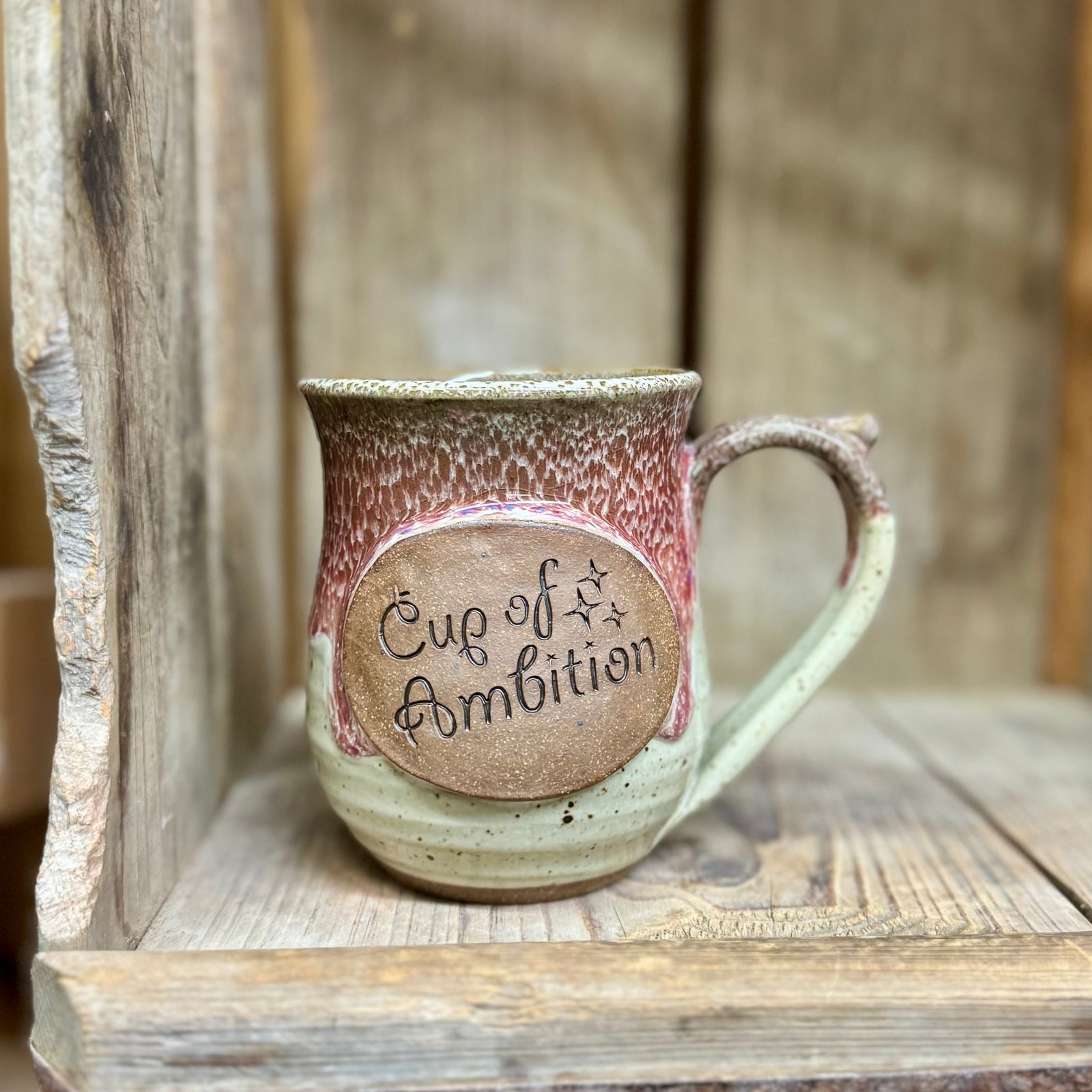 Cup of Ambition Mug {White Chocolate Raspberry}