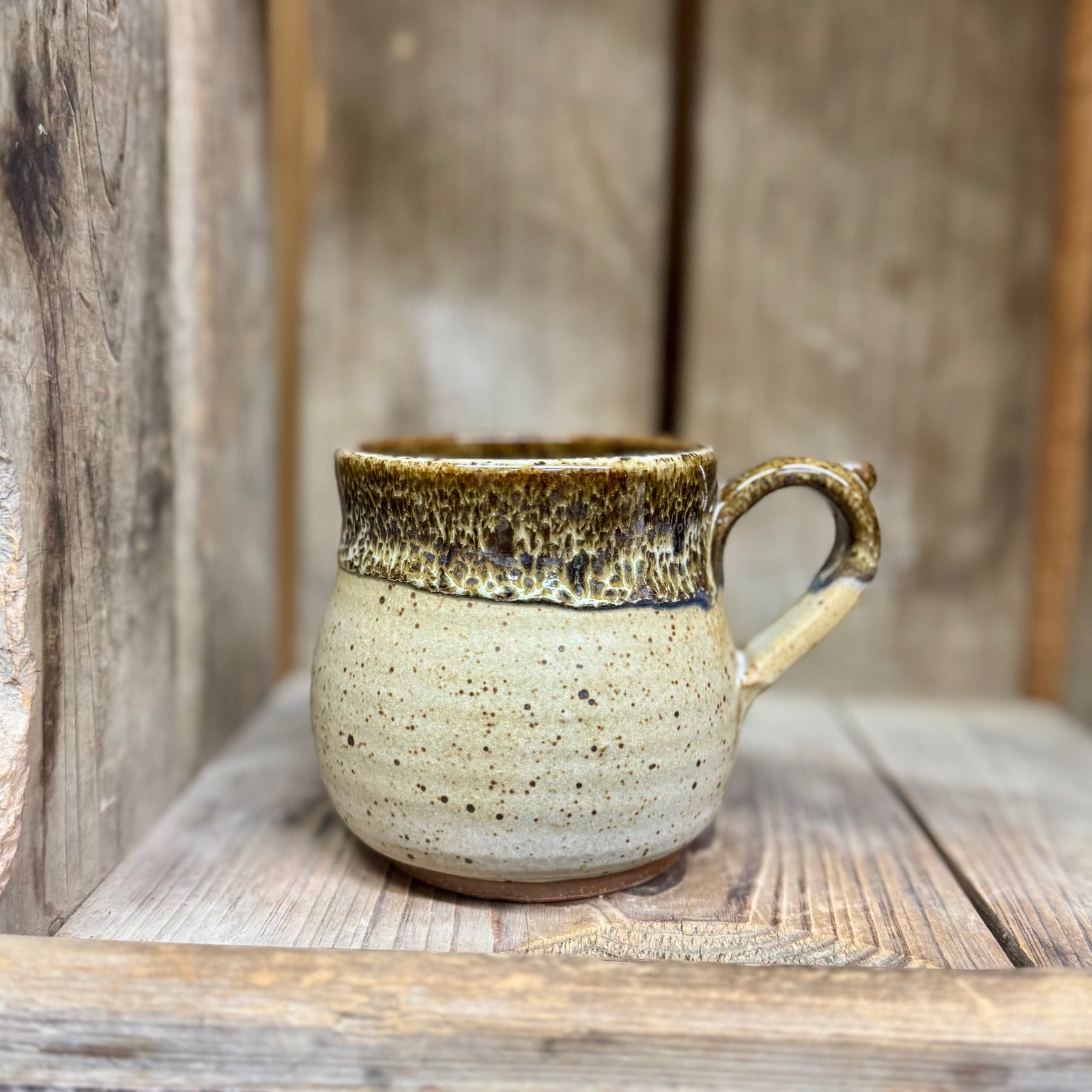 Small Handle Mug {Riverstone}