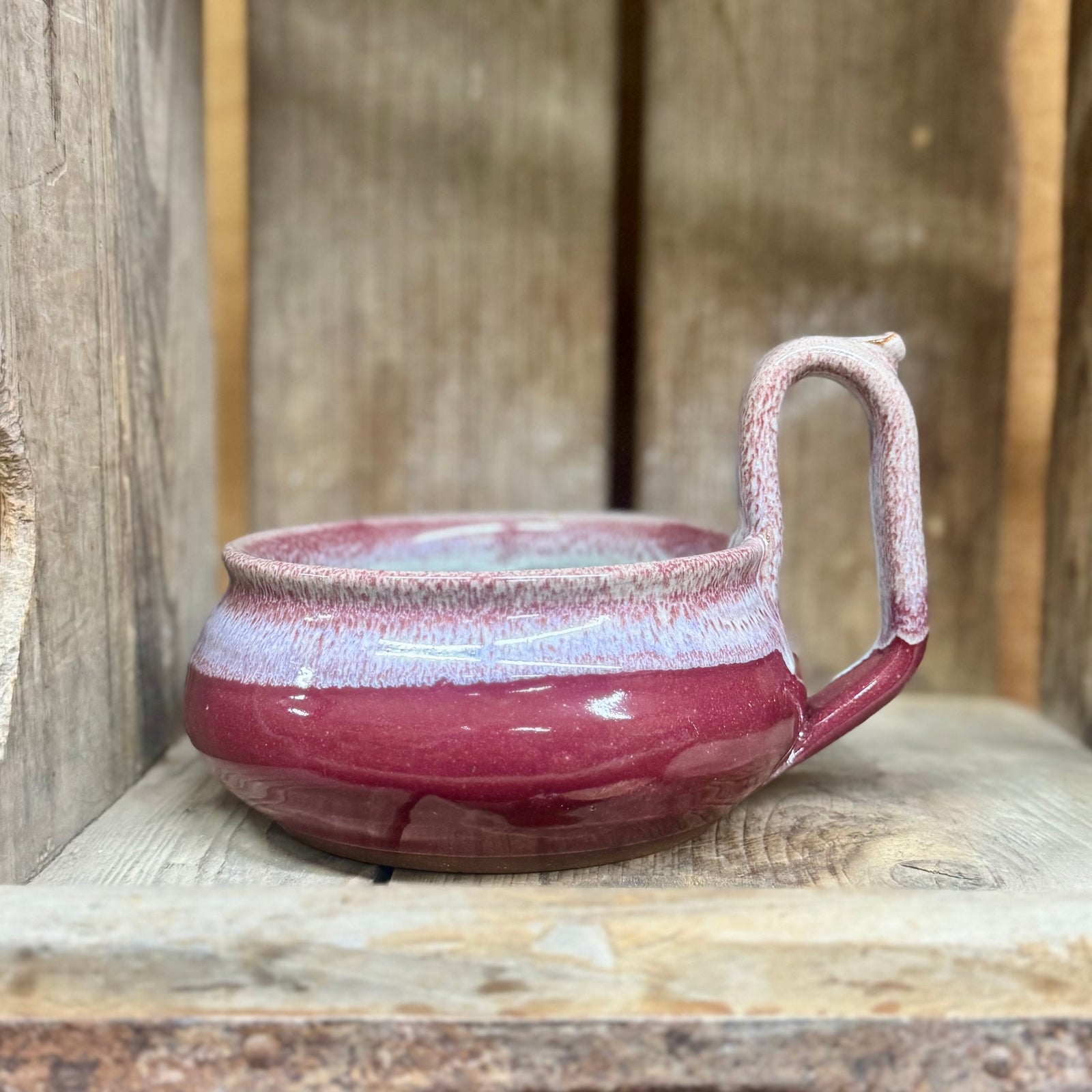Soup Mug {Cranberry}