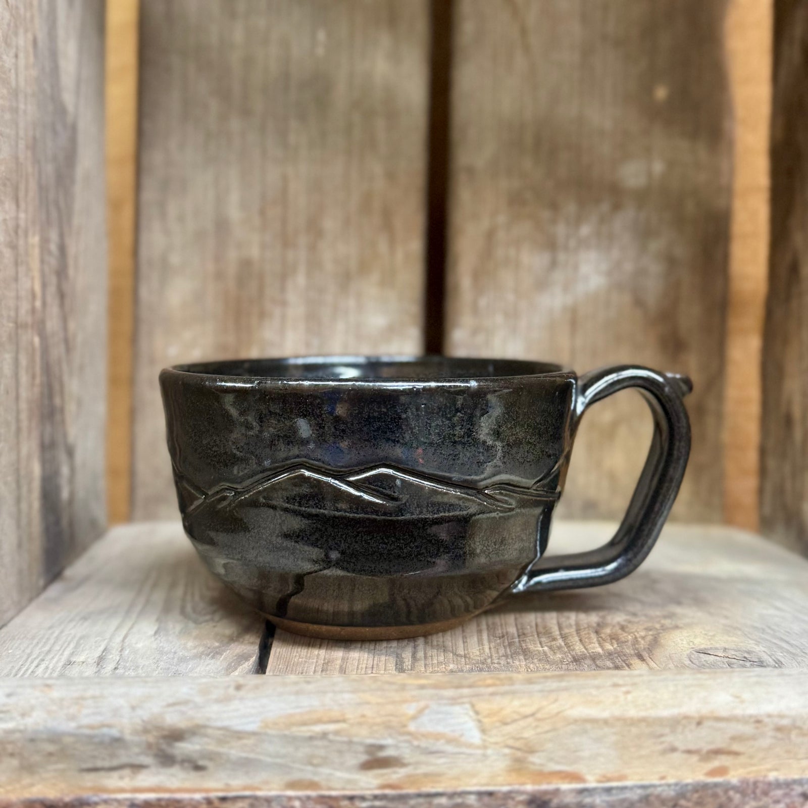 Mountain Range Soup Cup {Black Bear}