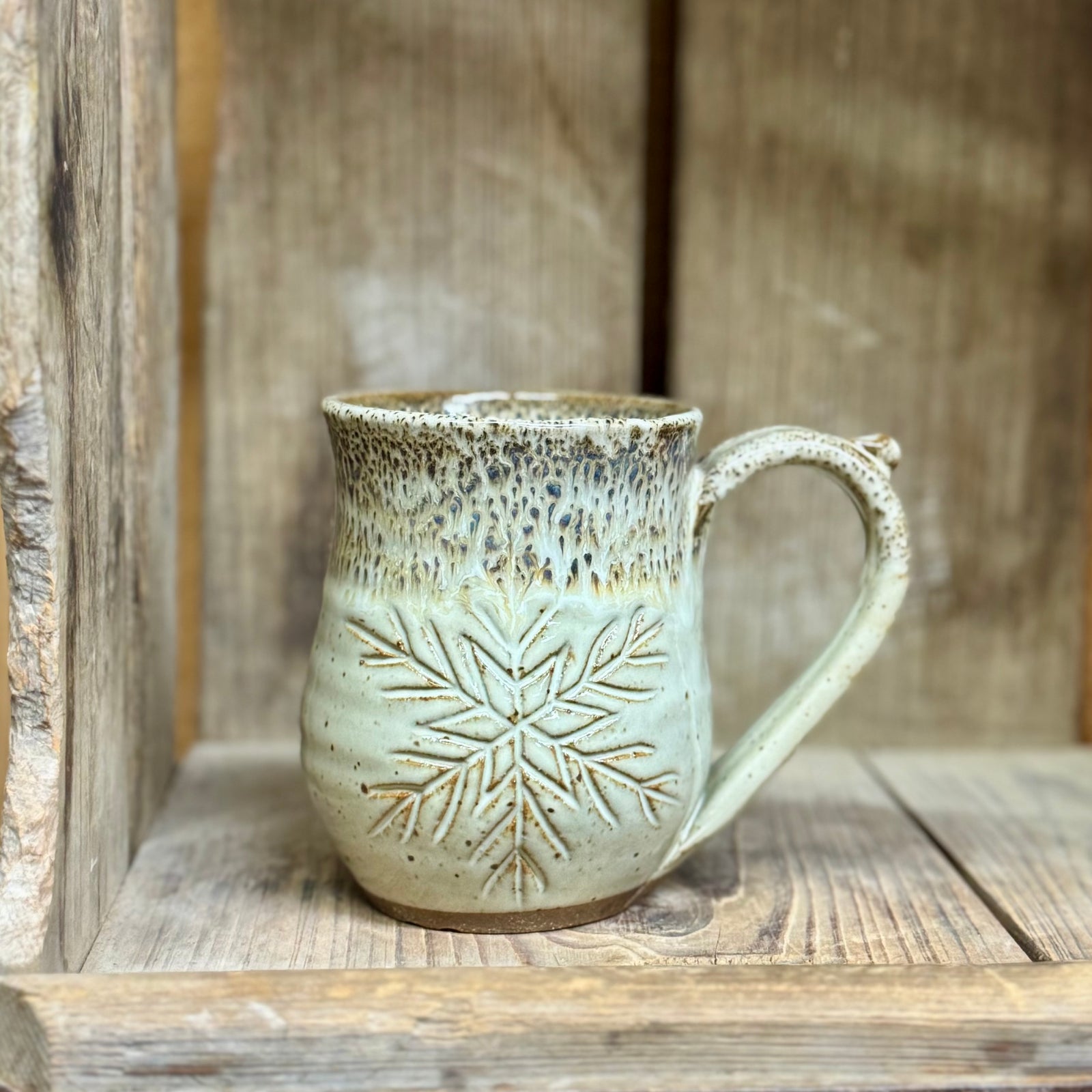 Snowflake Mug {Vanilla Bean}
