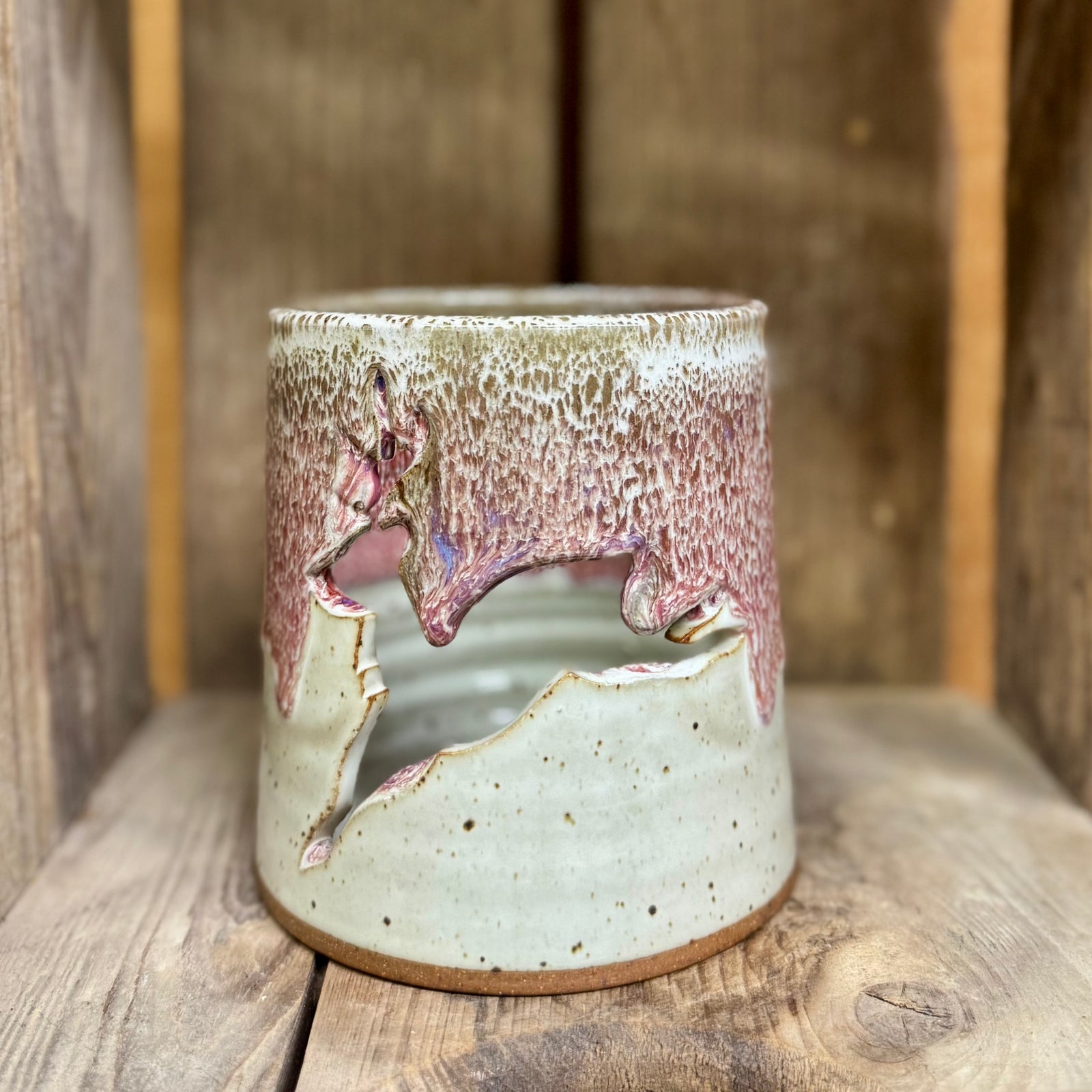 Reindeer Luminary {White Chocolate Raspberry}