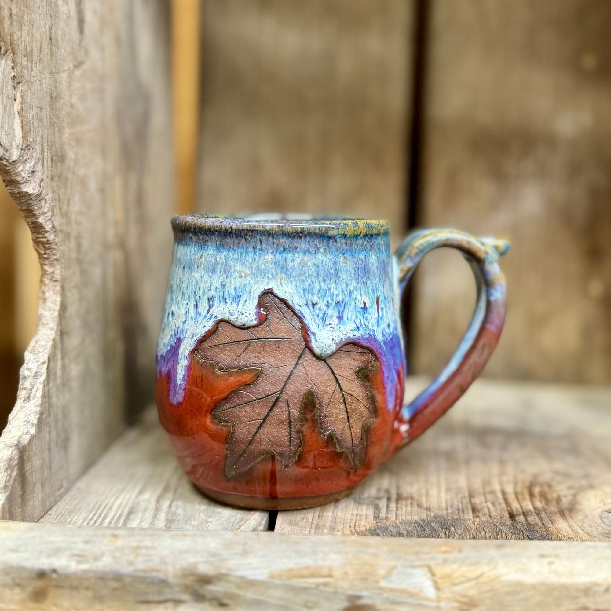 Leaf Mug {Mountain}