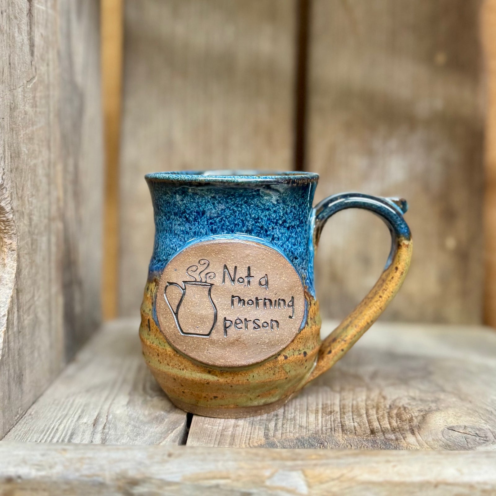 Not a Morning Person Mug {Electric Storm}