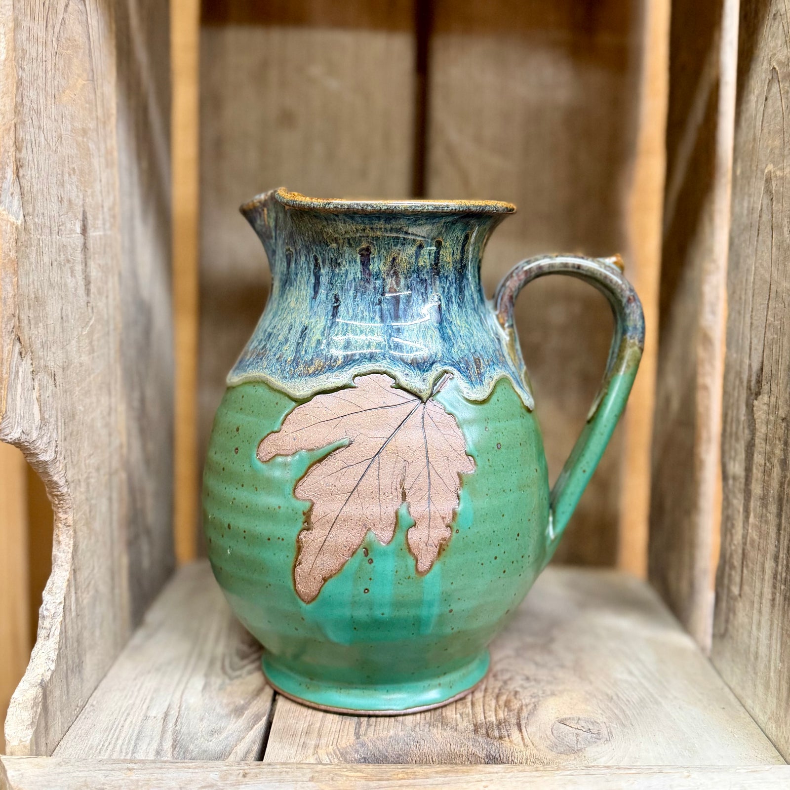 Large Pitcher {Happy Trails}