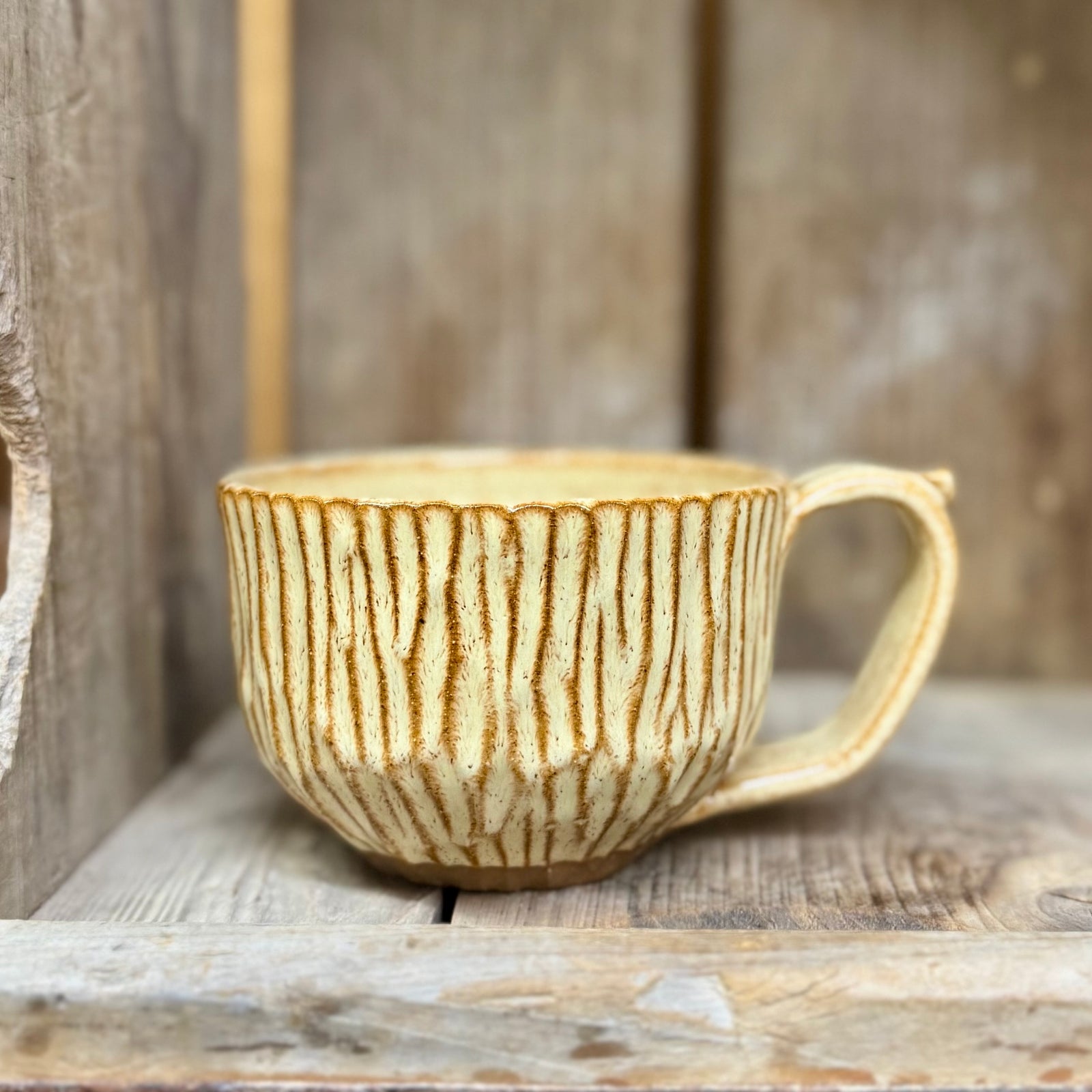 Appalachian Collection Soup Cup Bark {Daffodil}