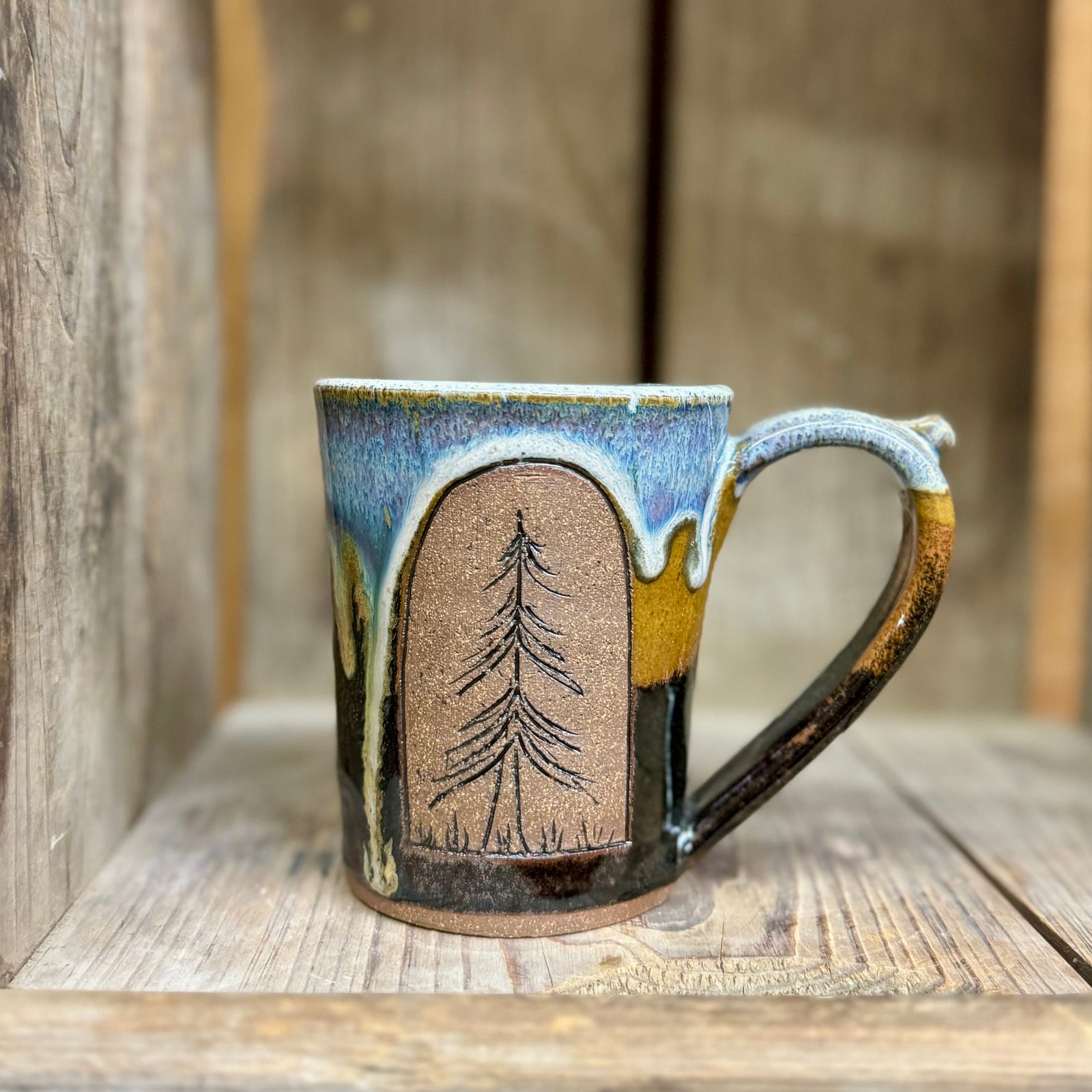 Tree Mug {Earth and Sky}