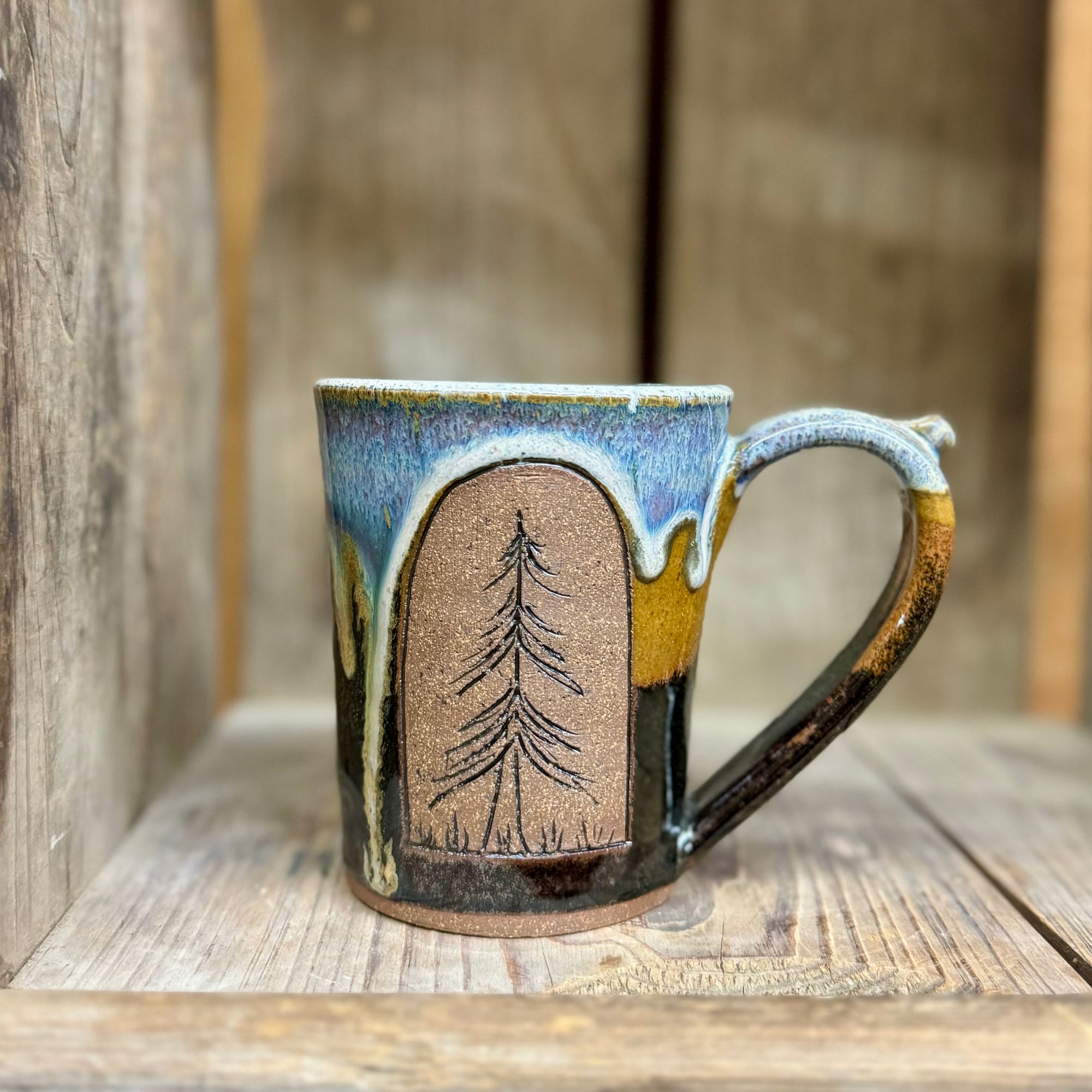 Tree Mug {Earth and Sky}