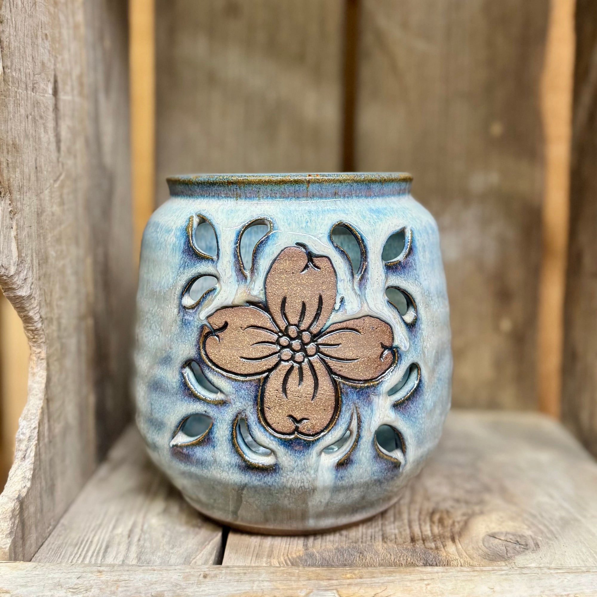 Dogwood Luminary {Smoky Blue}