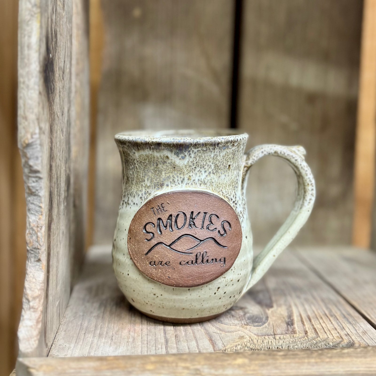 The Smokies are Calling Mug {Vanilla Bean}