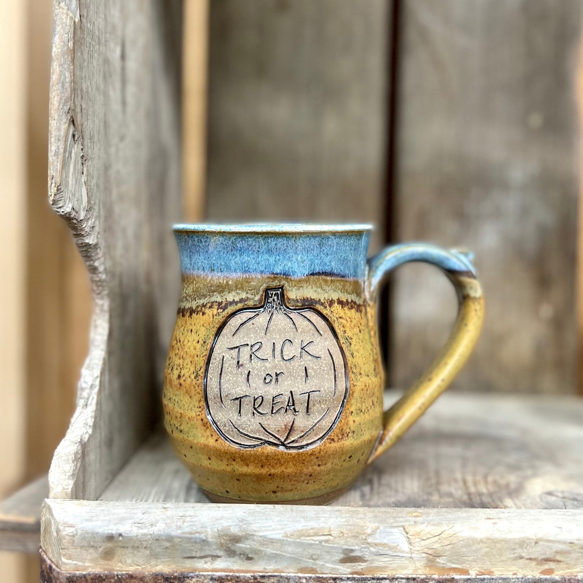 Trick or Treat Mug {Pan for Gold}