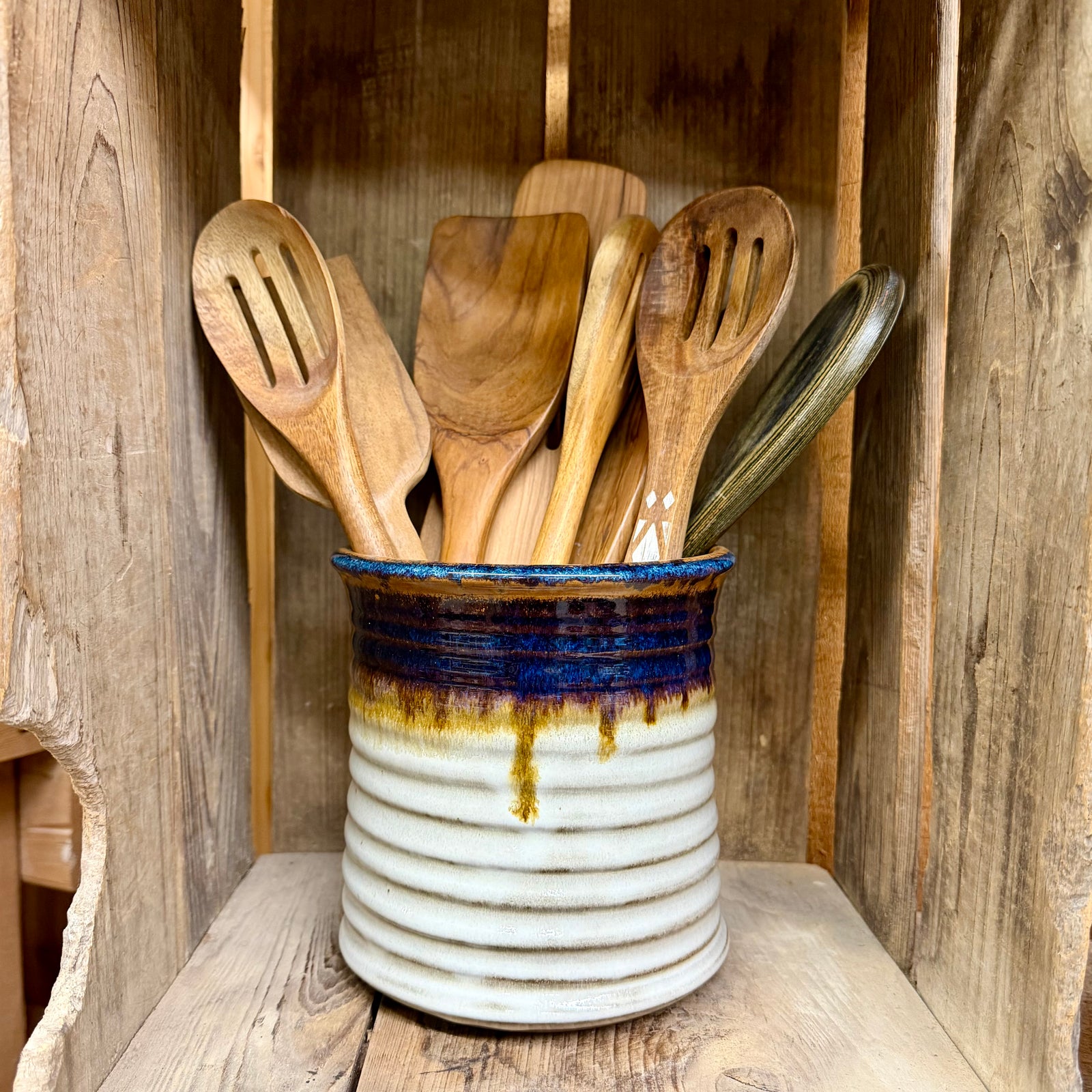 Utensil Holder {Sugar and Spice}