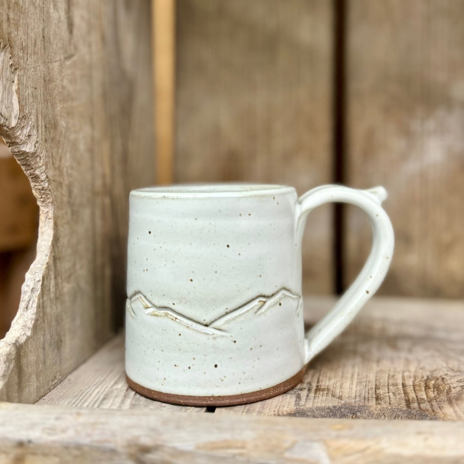Appalachian Collection Mountain Range Mug {Classic White}