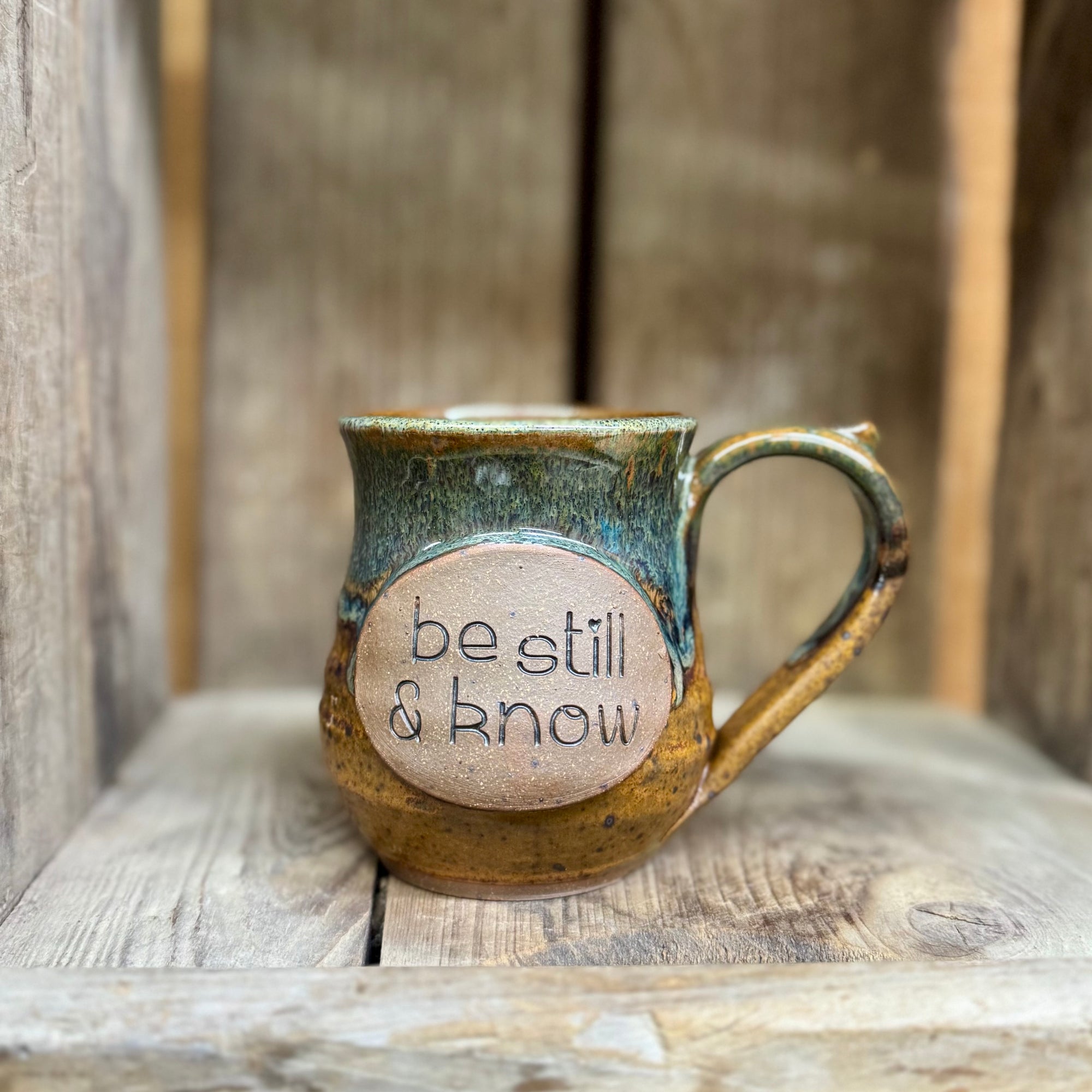 Be Still and Know Mug {Autumn Storm}