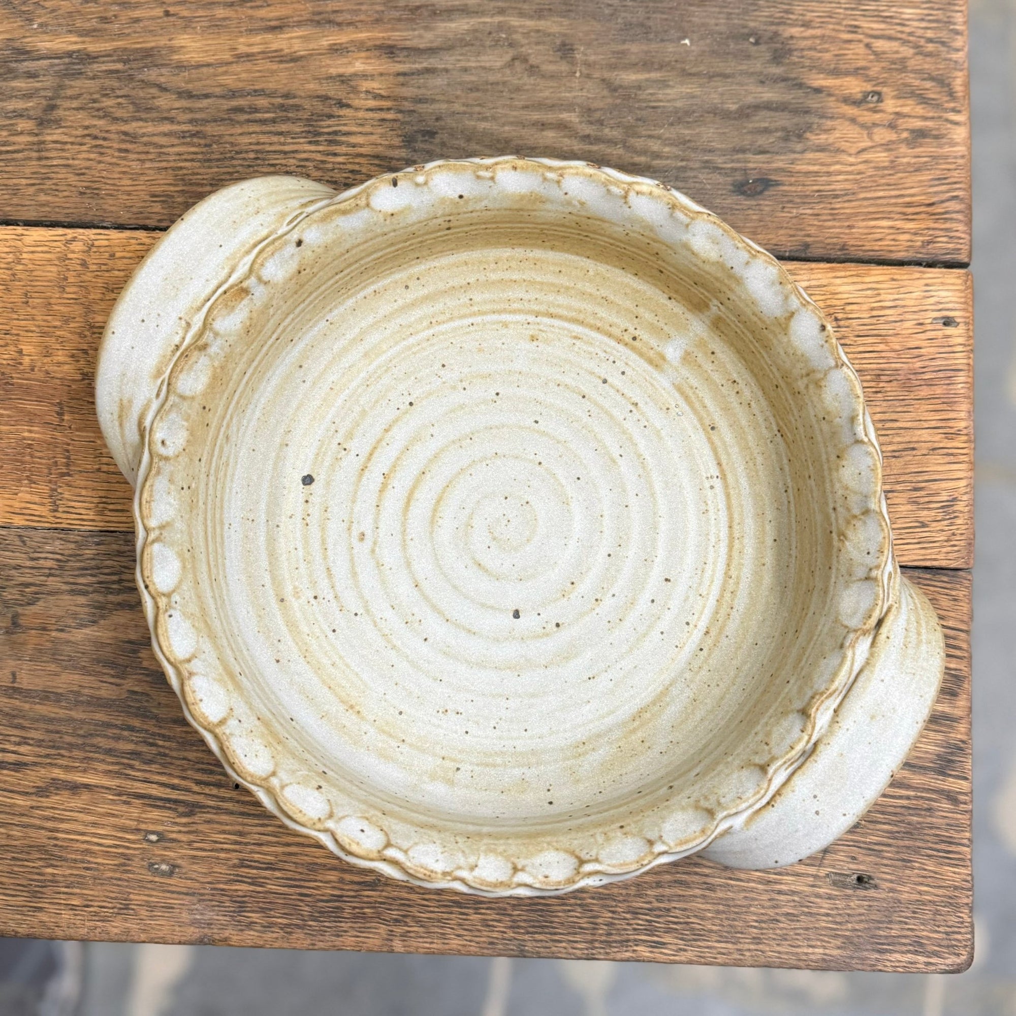Pie Plate {Stony}