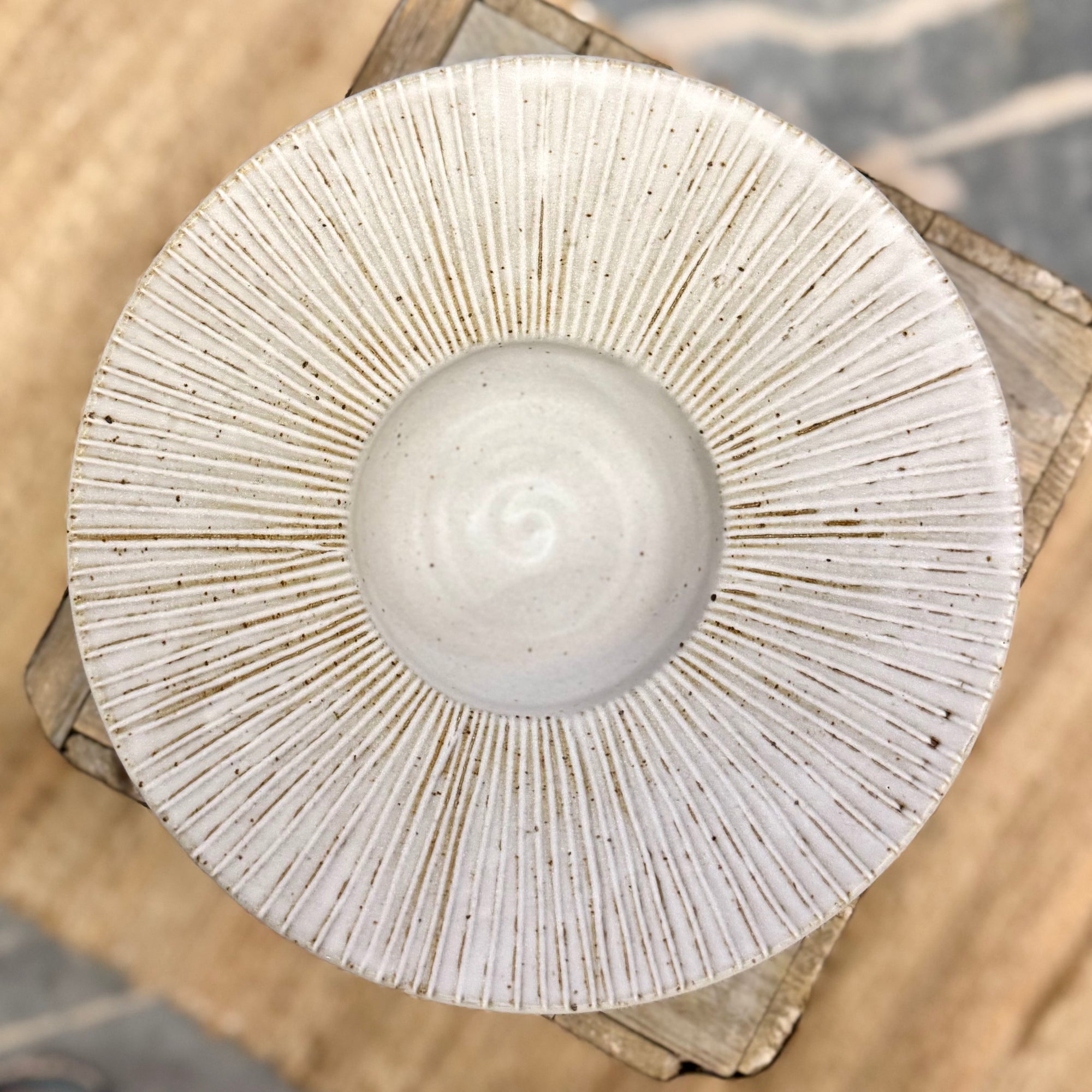 Robert Signature Decorative Bowl {Stony}