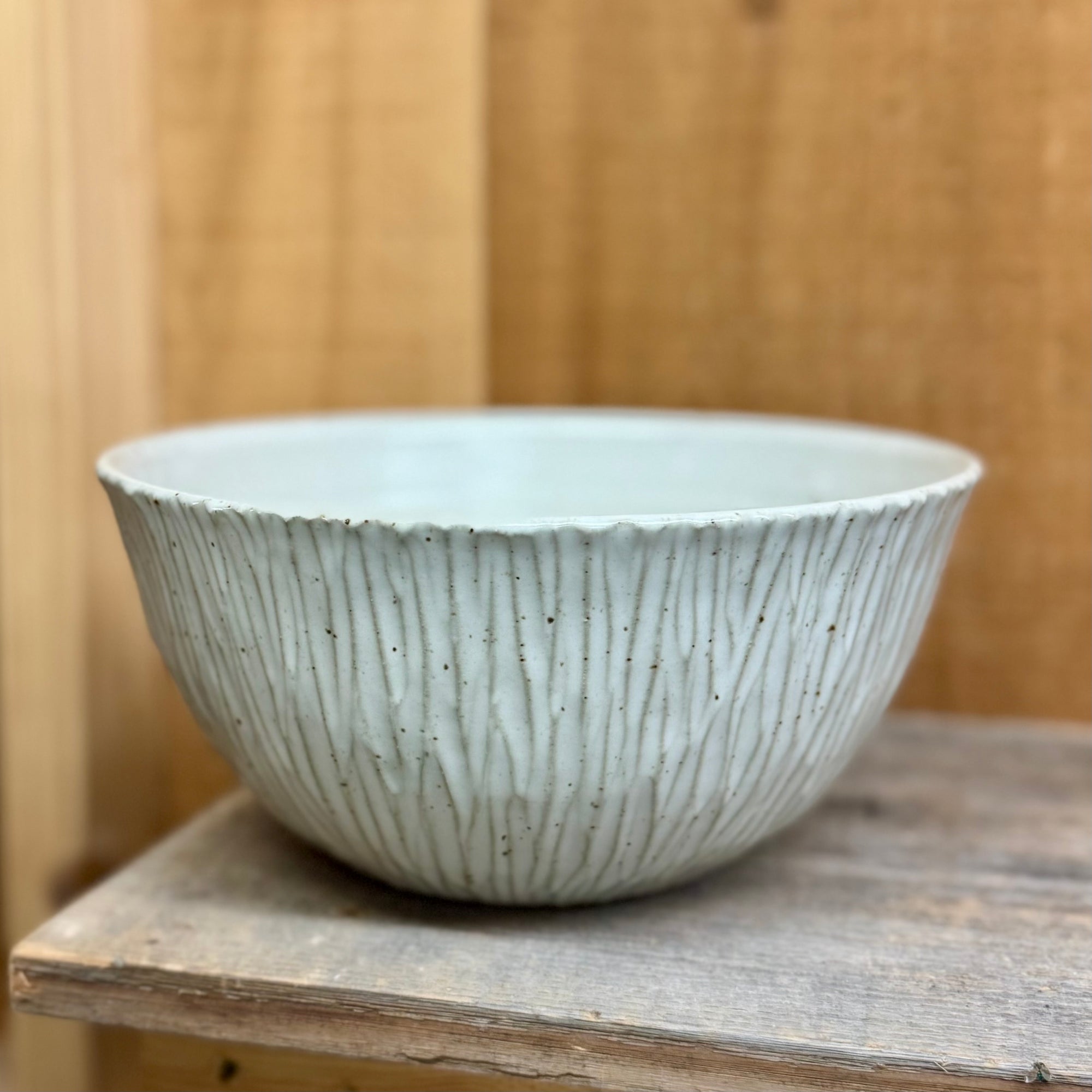 Robert Signature Bowl {White Bark}