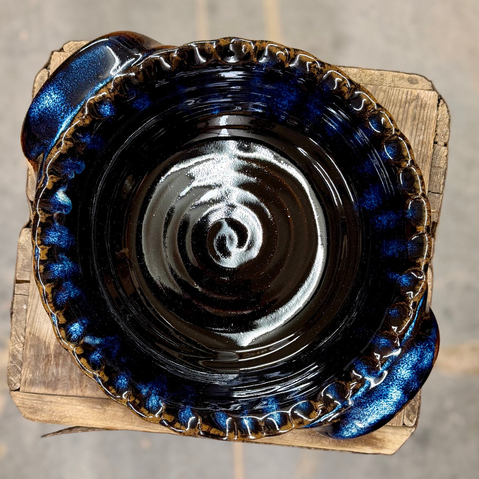 Pie Plate {Sunflower Field}