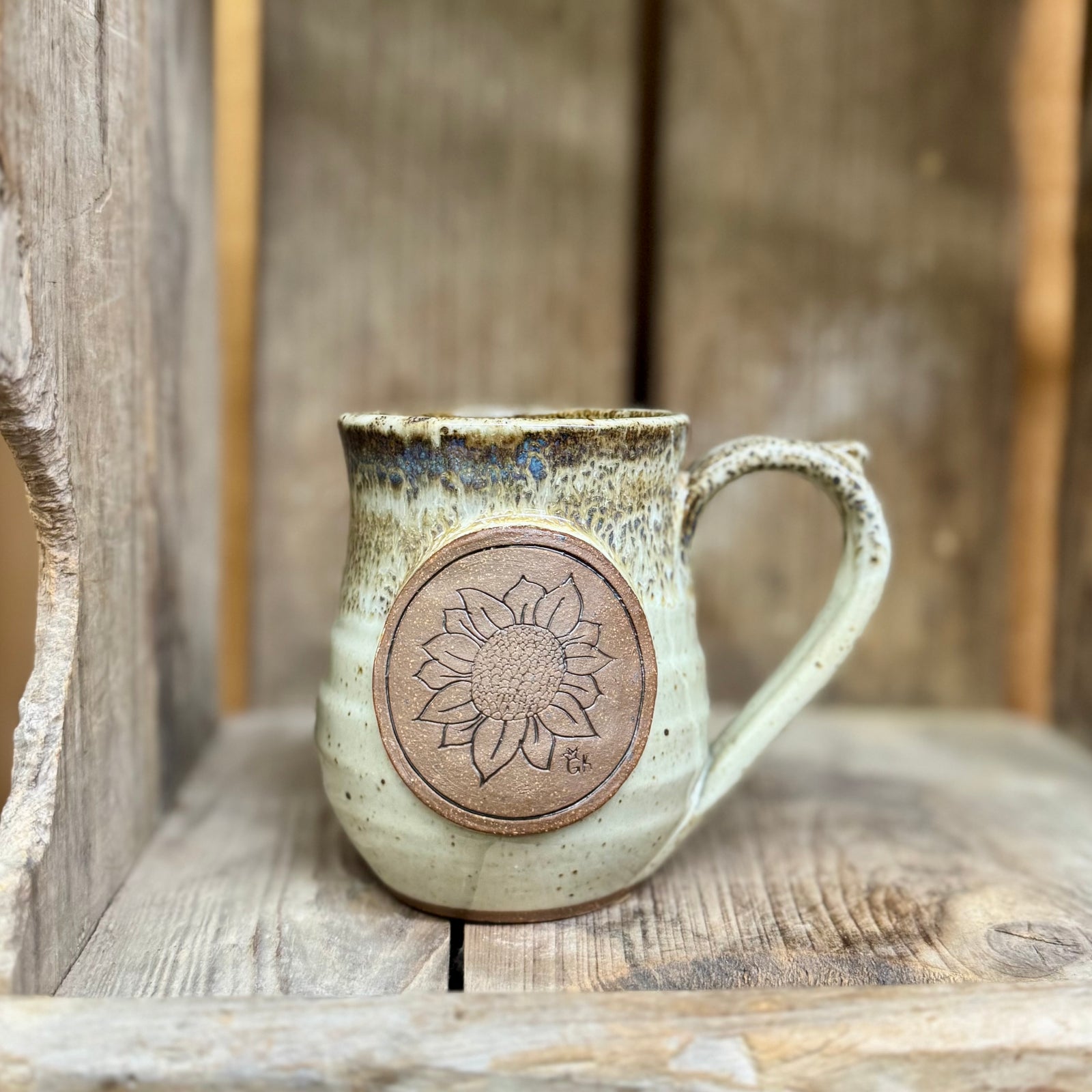 GK Sunflower Mug {Vanilla Bean}